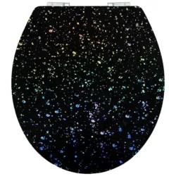 POCOline WC-Sitz Shiny schwarz