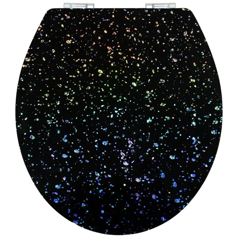 POCOline WC-Sitz Shiny schwarz