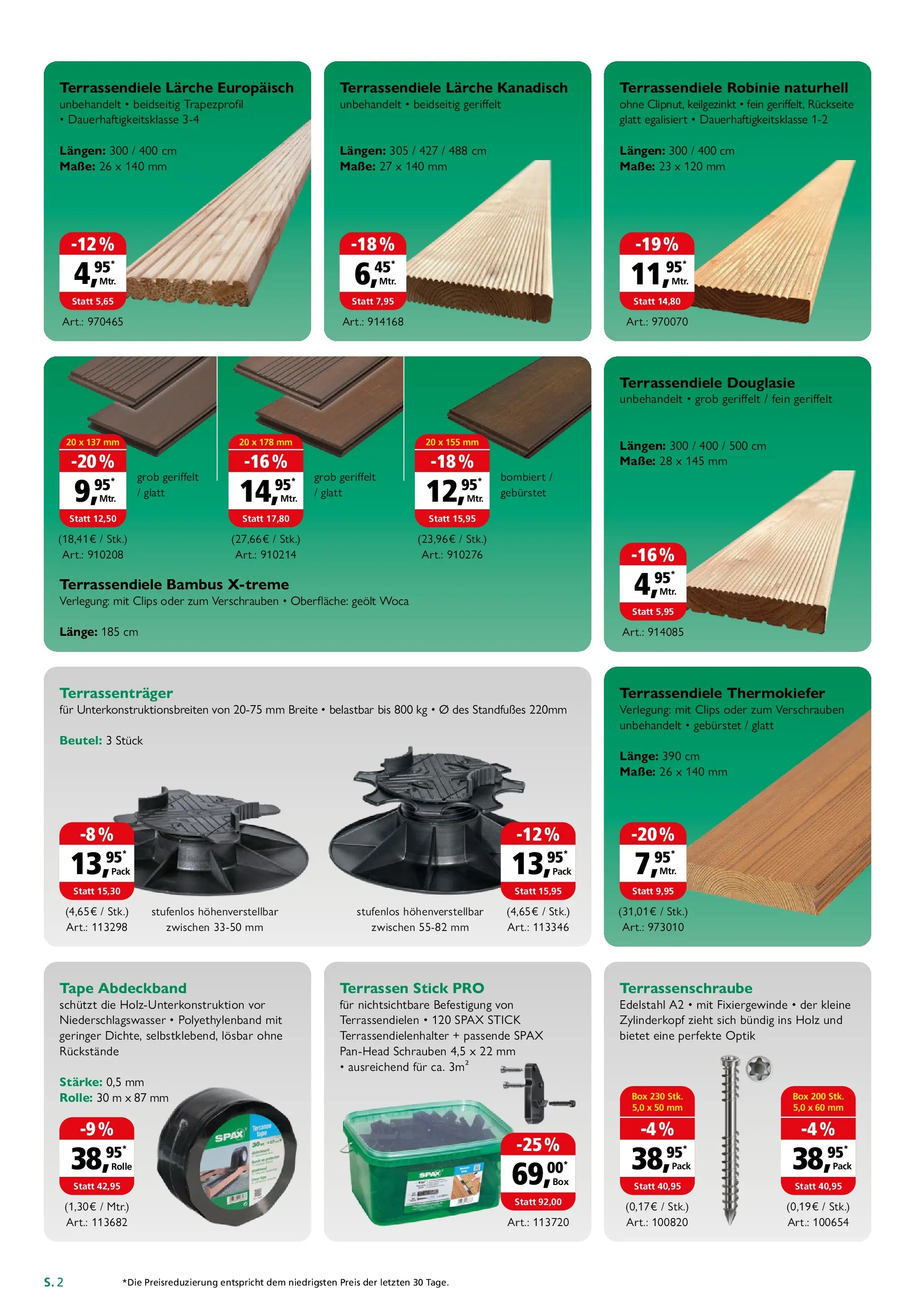 Angebote - Holz Possling: Preisaktion Angebote (ab 19.04.2026) zum Blättern | Seite: 2 | Produkte: Box