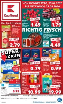 Kaufland Prospekt Pirna	 ab 23.04.2026 gültig