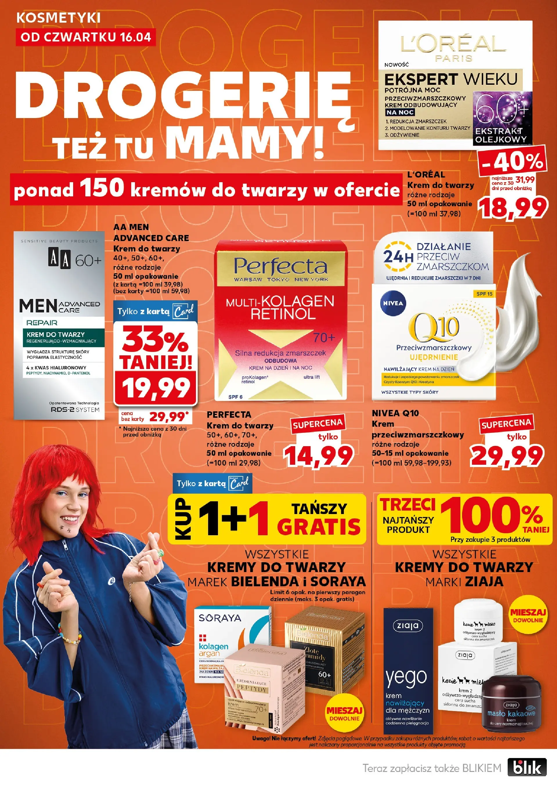 Kaufland gazetka - Super Sobota od 18.04.2026 - od jutra PDF | Strona: 26 | Produkty: Kosmetyki, Masło, Krem, Krem do twarzy