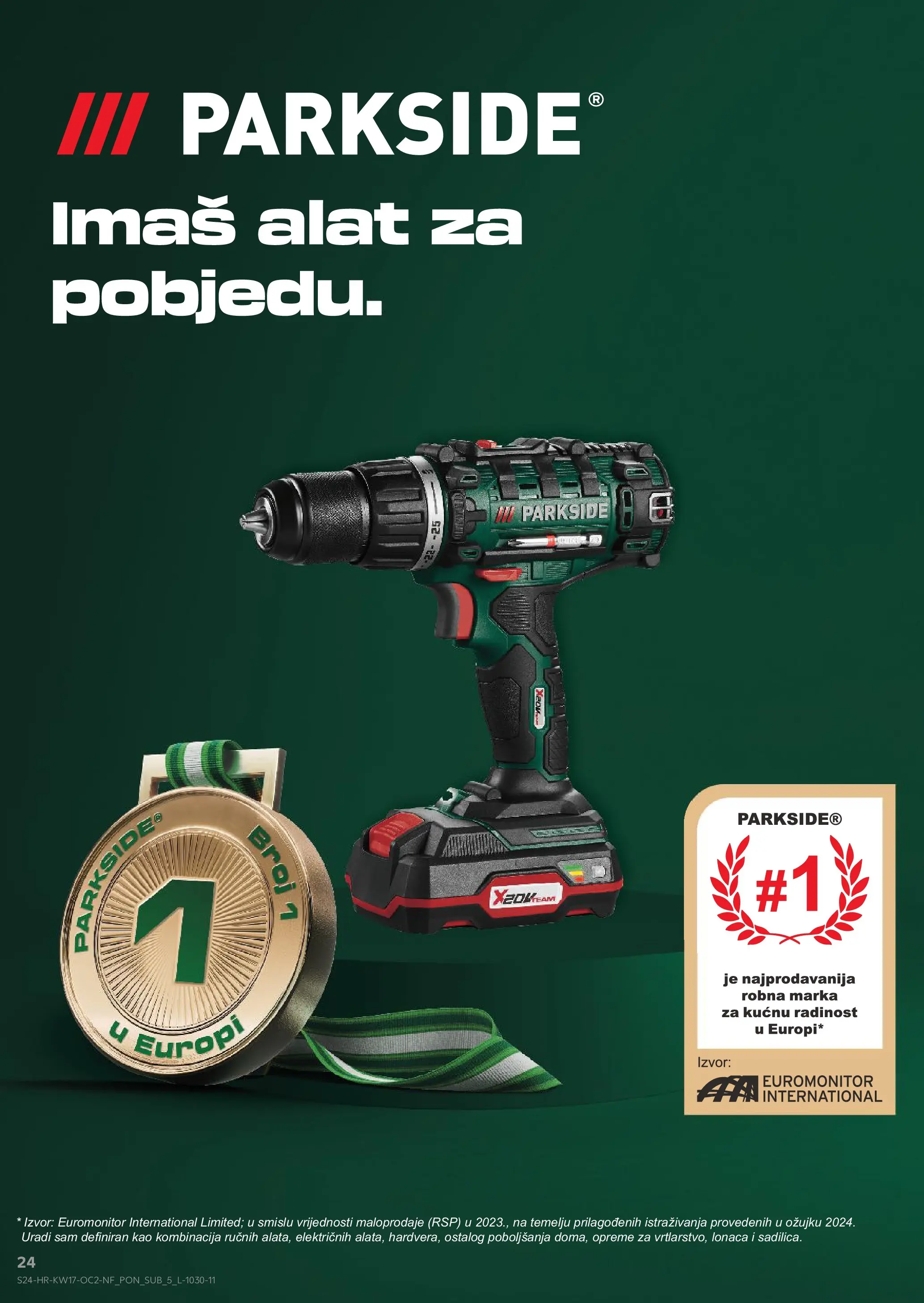 Kaufland - Kaufland katalog do 28.04.2026 novi od 21.04.2026 na listanje > letak digitalni | Stranica: 24 | Proizvodi: Alat, Parkside