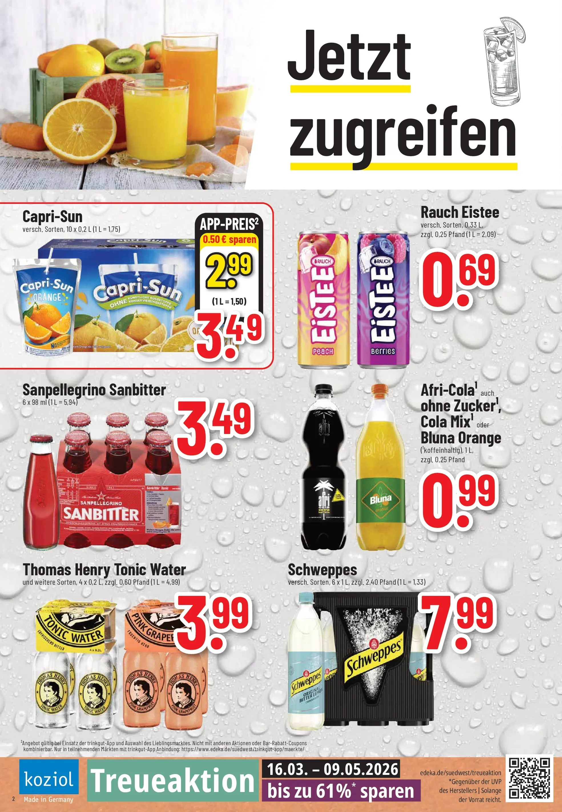 Trinkgut Prospekt Worms	 (ab 20.04.2026) » Angebote online | Seite: 2 | Produkte: Capri sun, Cola, Schweppes
