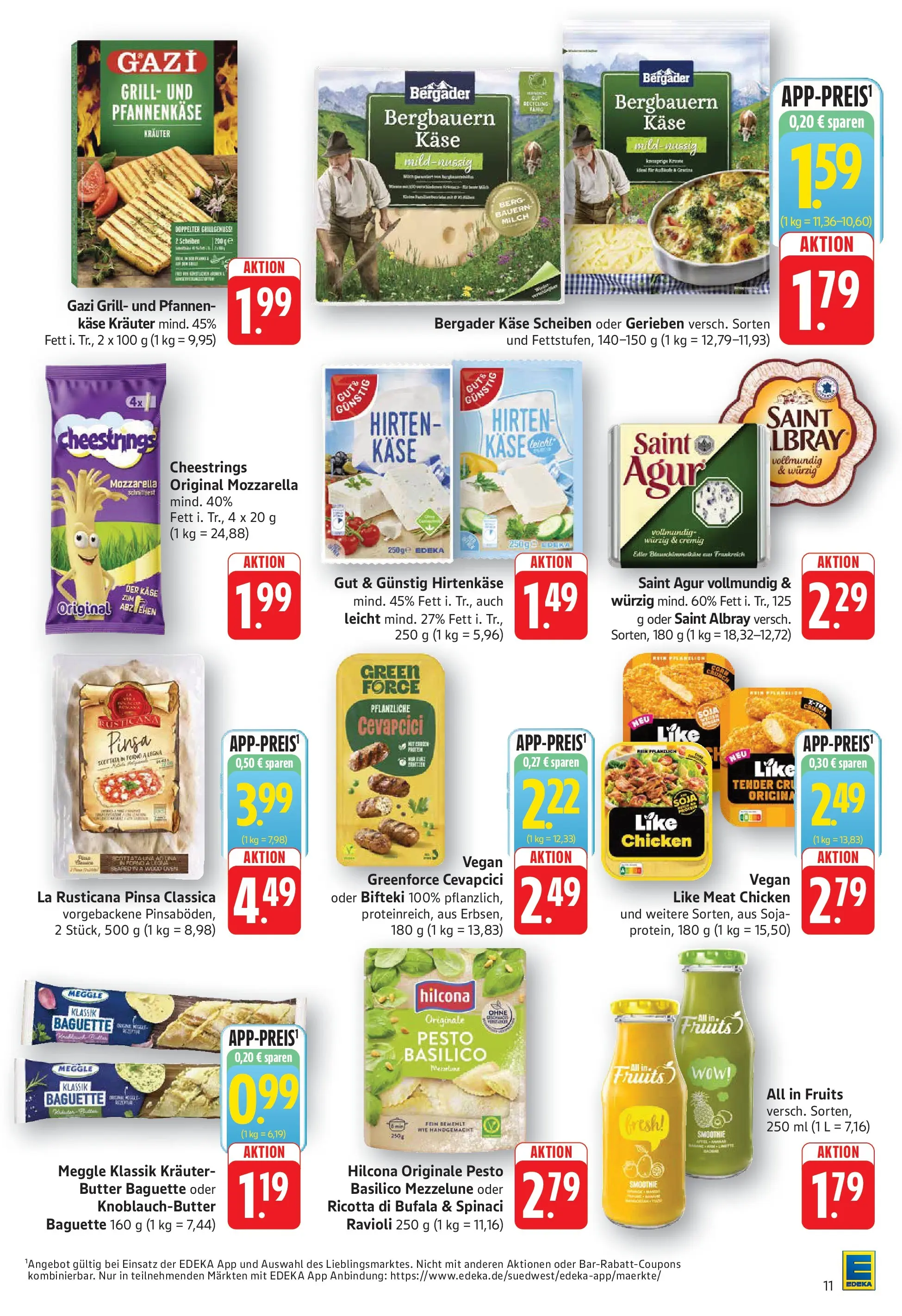 Angebote (ab 20.04.2026) zum Blättern | Seite: 19 | Produkte: Grill, Milch, Käse, Like meat