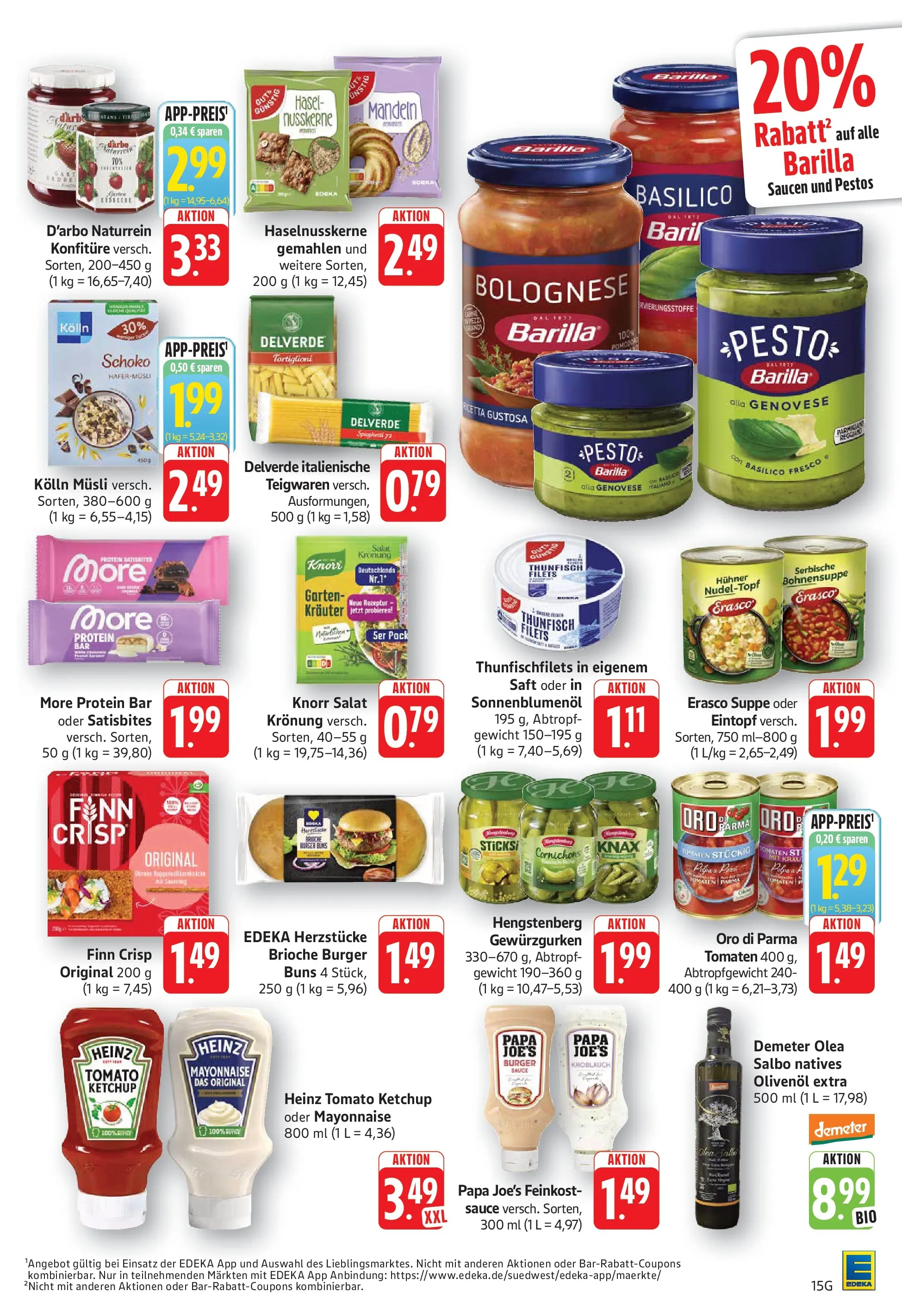 Angebote (ab 20.04.2026) zum Blättern | Seite: 15 | Produkte: Burger, Knorr, Knoblauch, Ketchup