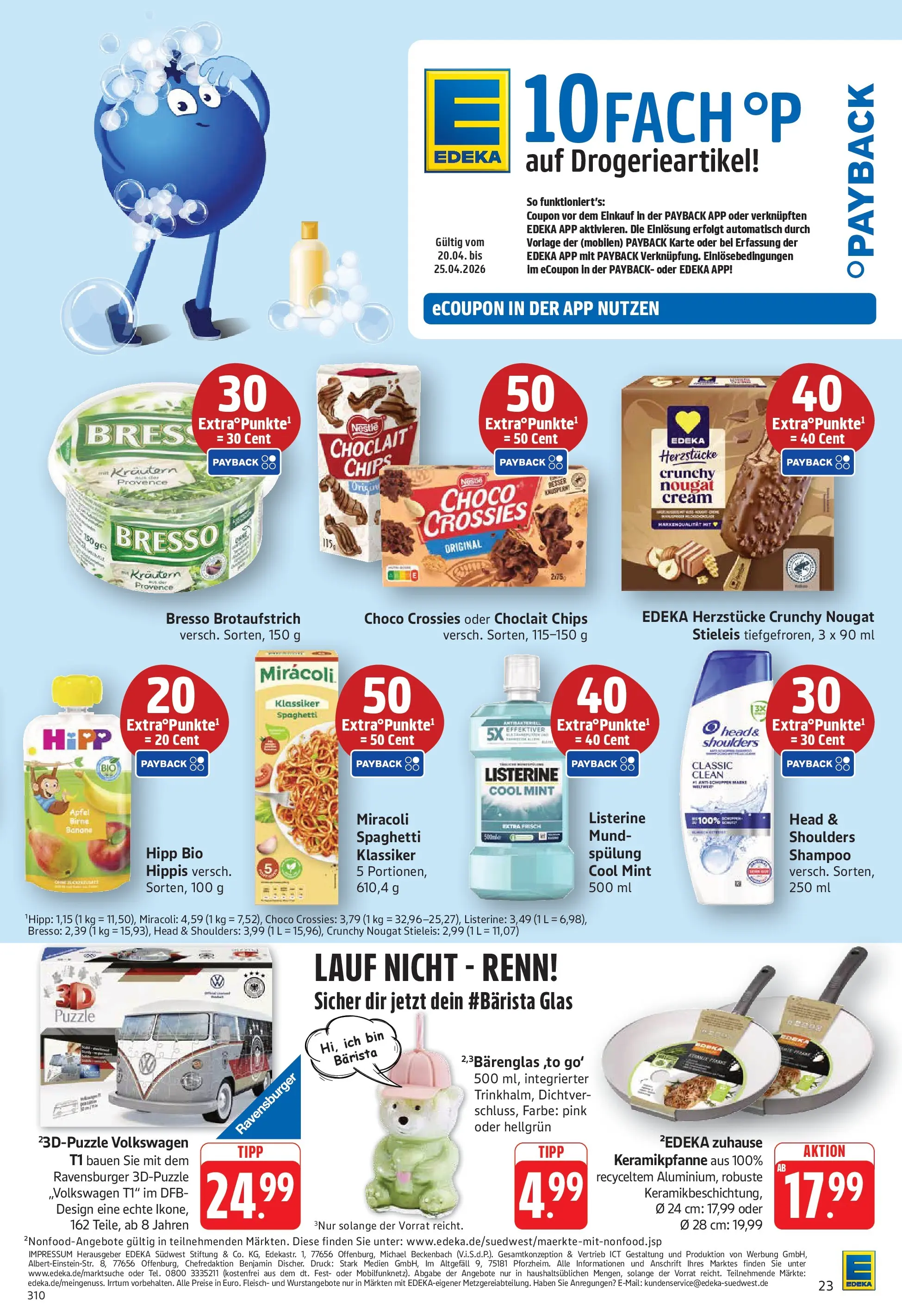 Angebote (ab 20.04.2026) zum Blättern | Seite: 23 | Produkte: Äpfel, Bresso, Fleisch, Listerine