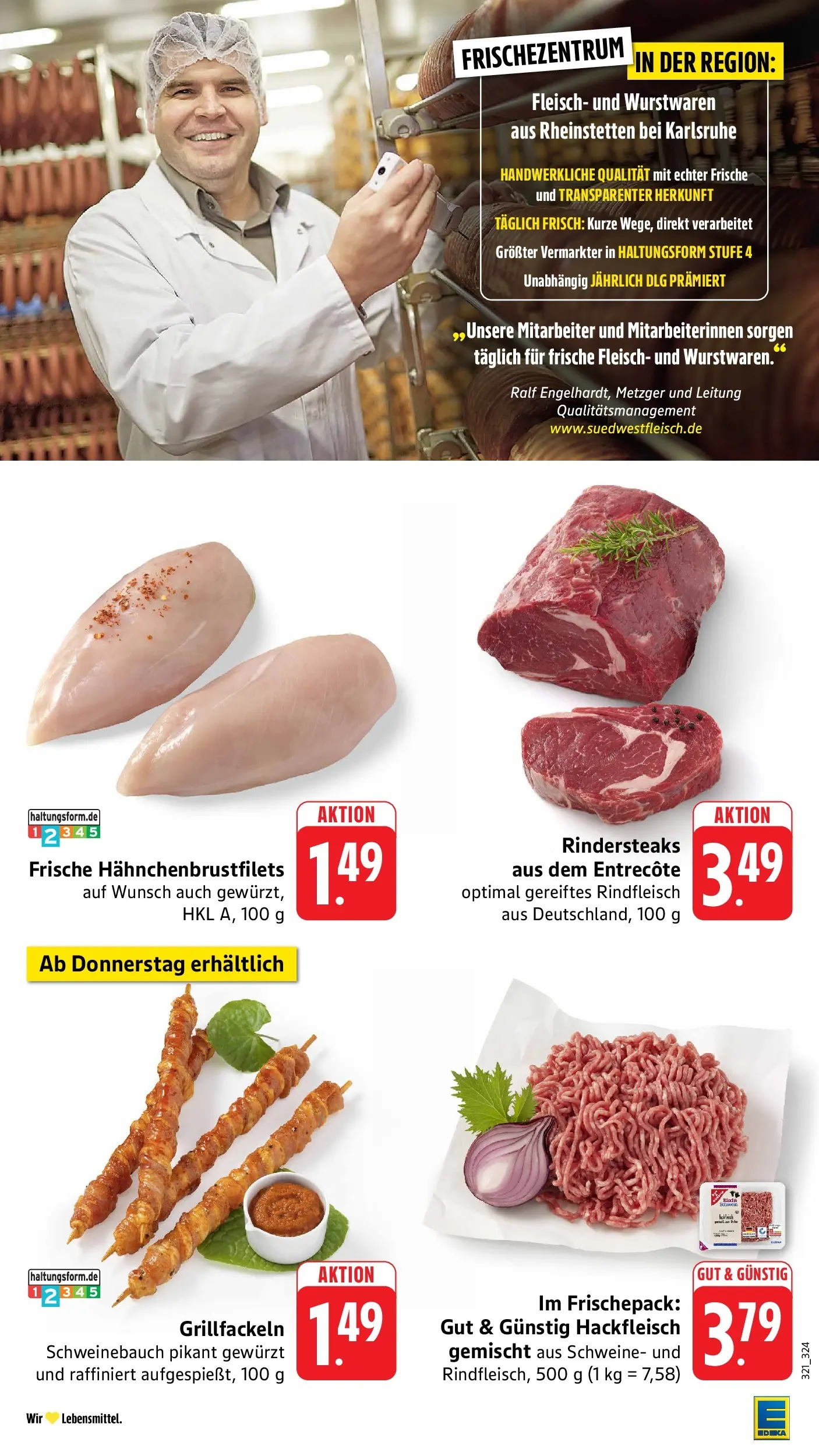 Angebote (ab 20.04.2026) zum Blättern | Seite: 8 | Produkte: Schweinebauch, Entrecote, Rindfleisch, Fleisch