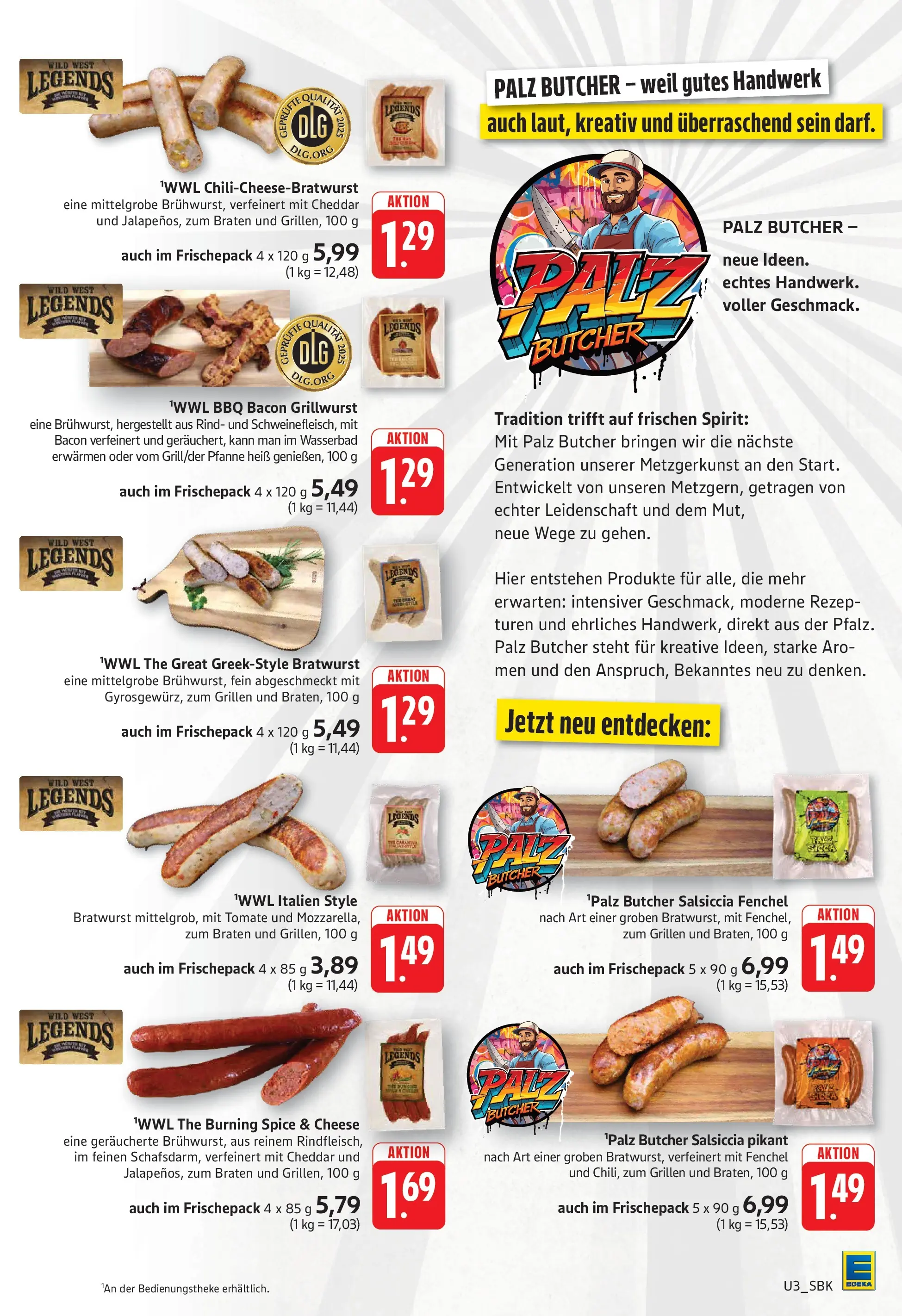 Angebote (ab 20.04.2026) zum Blättern | Seite: 3 | Produkte: Bratwurst