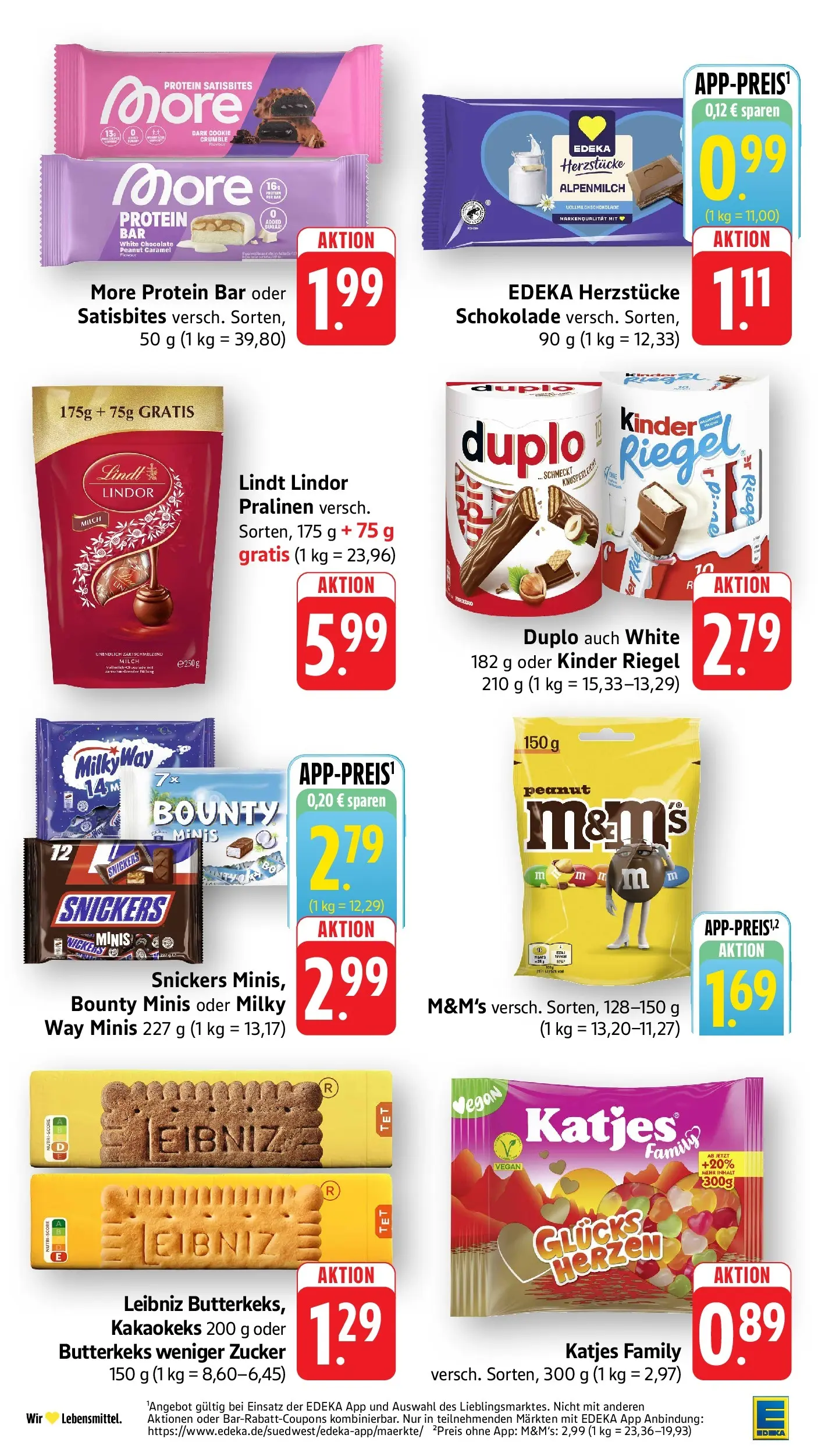 E center Prospekt Offenburg	 (ab 19.04.2026) zum Blättern | Seite: 25 | Produkte: Milch, Schokolade, Kinder riegel, Snickers