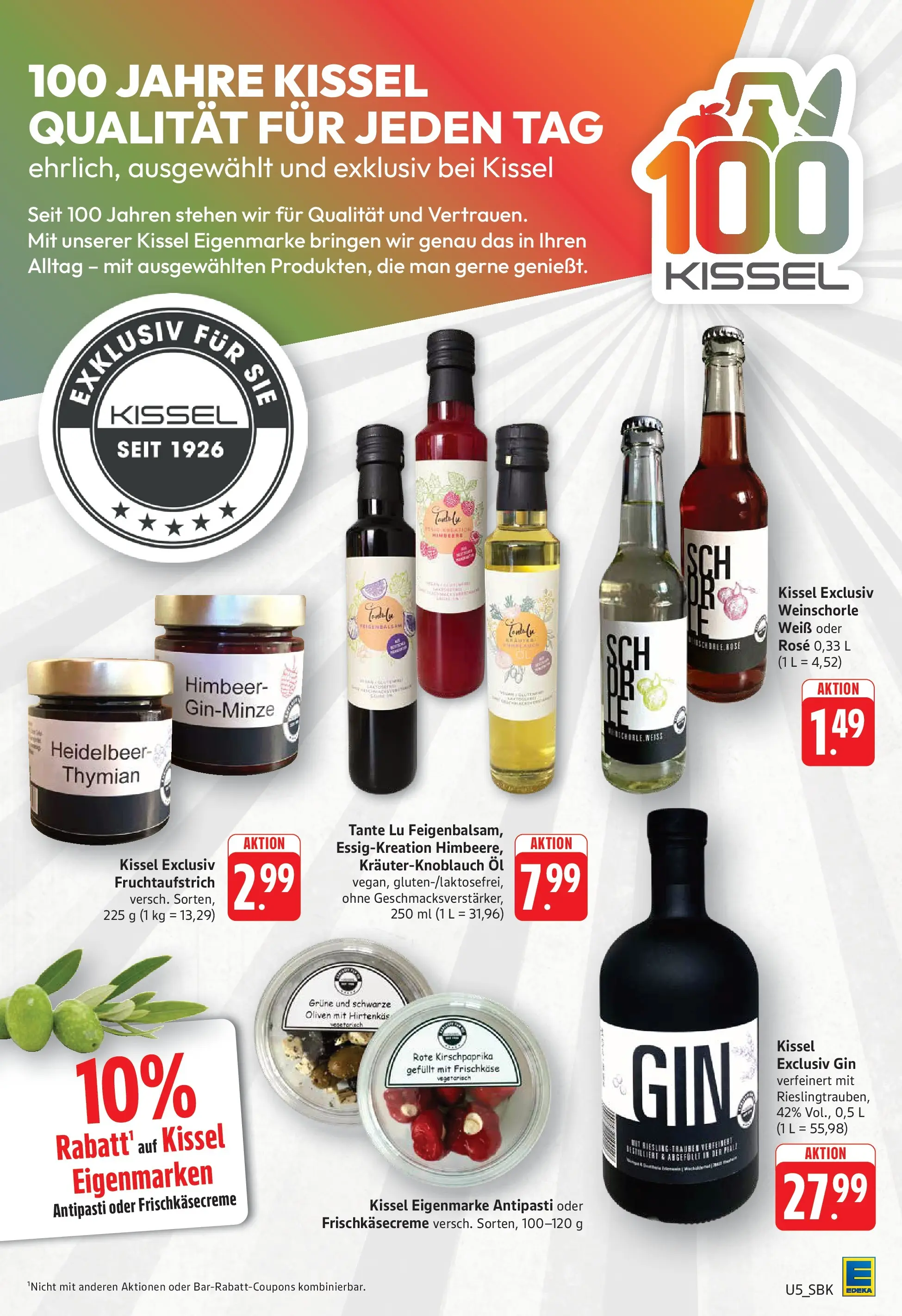 Angebote (ab 20.04.2026) zum Blättern | Seite: 5 | Produkte: Öl, Trauben, Weinschorle, Frischkase