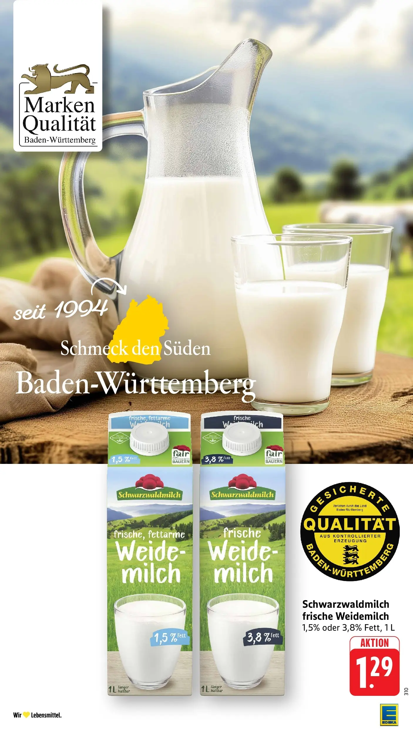 E center Prospekt Offenburg	 (ab 19.04.2026) zum Blättern | Seite: 28 | Produkte: Milch
