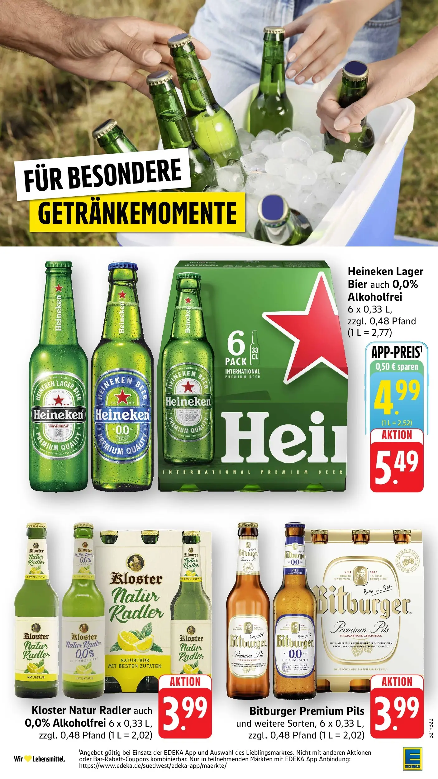Angebote (ab 20.04.2026) zum Blättern | Seite: 30 | Produkte: Bier, Pils, Heineken, Radler