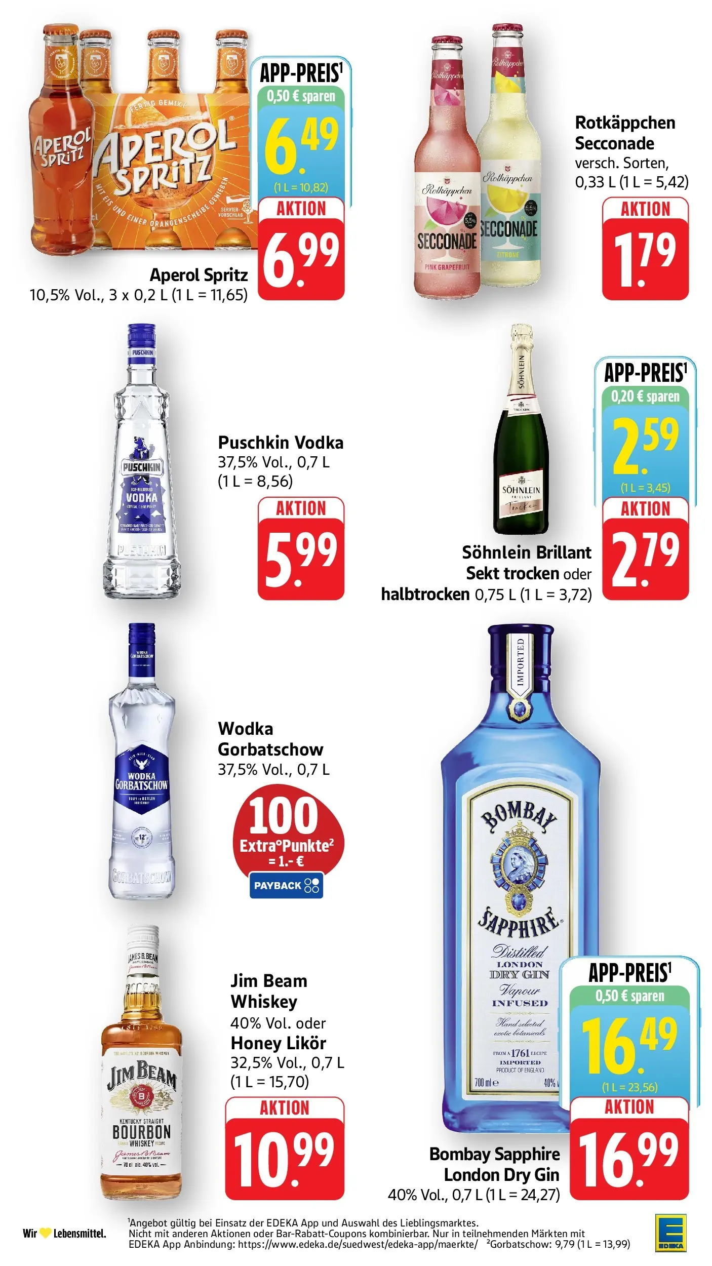 E center Prospekt Offenburg	 (ab 19.04.2026) zum Blättern | Seite: 39 | Produkte: Sekt, Wodka gorbatschow, Vodka, Whiskey