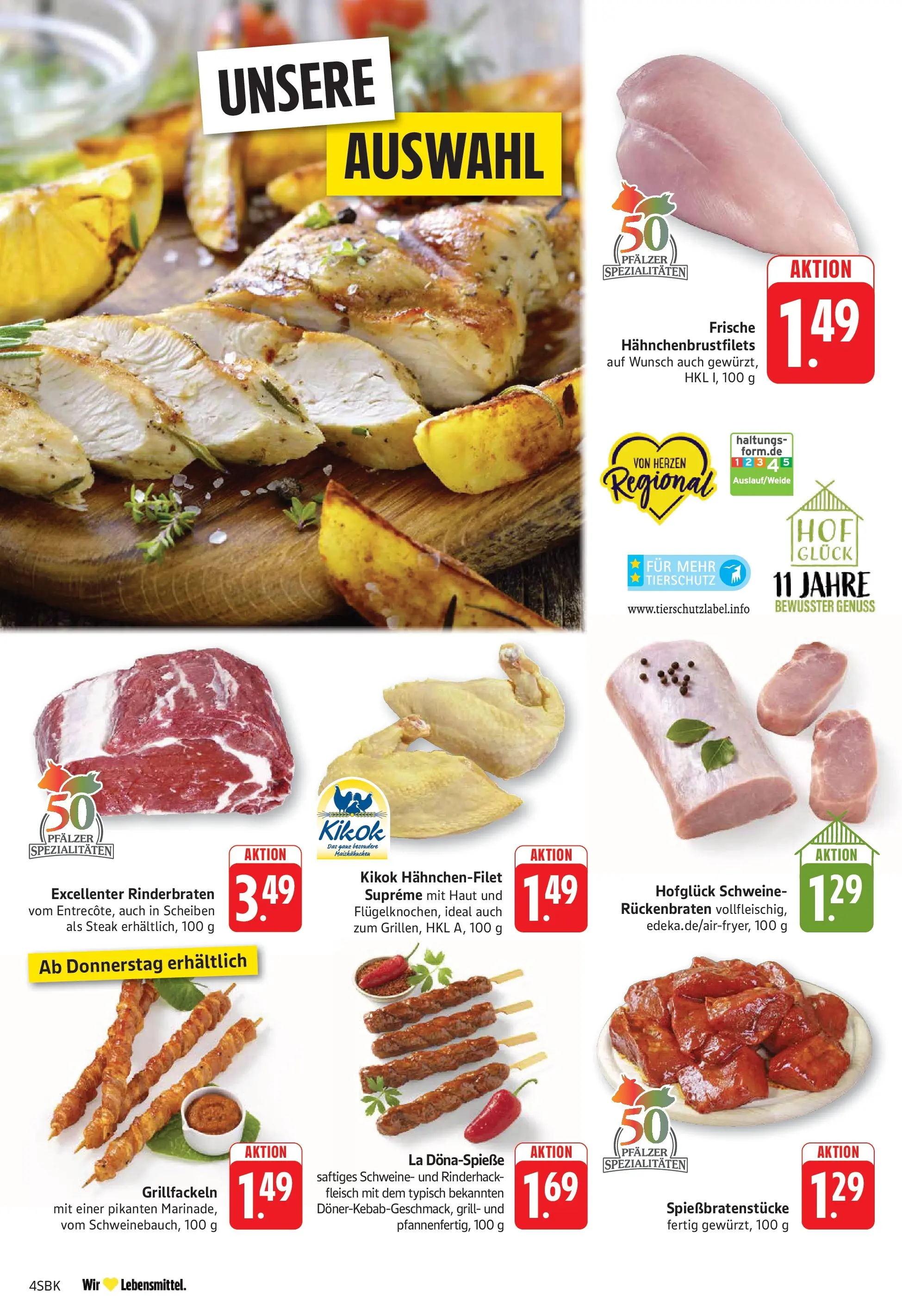 Angebote (ab 20.04.2026) zum Blättern | Seite: 12 | Produkte: Rinderbraten, Grill, Steak, Fleisch