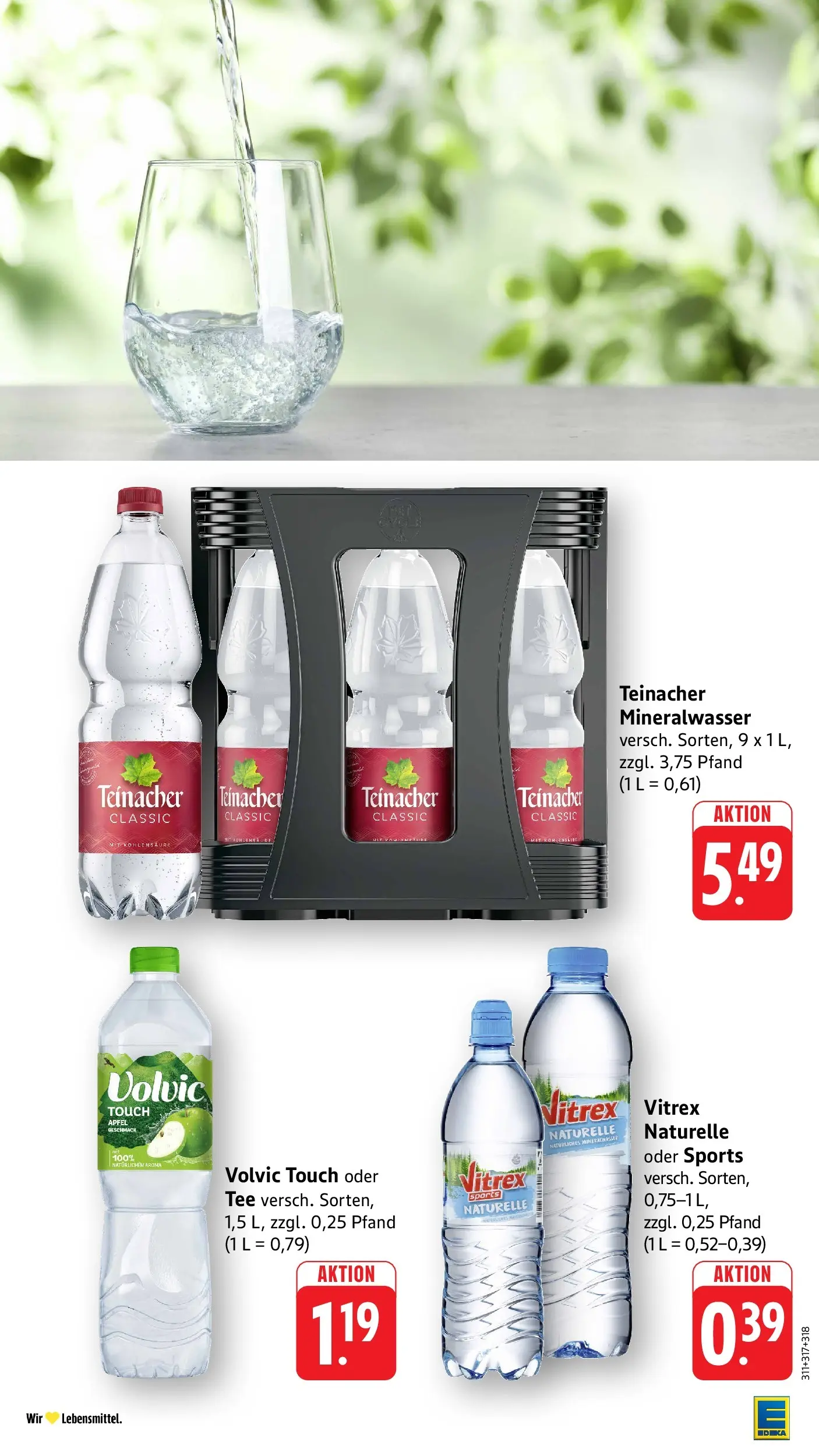 Angebote (ab 20.04.2026) zum Blättern | Seite: 34 | Produkte: Volvic touch, Mineralwasser, Tee, Volvic