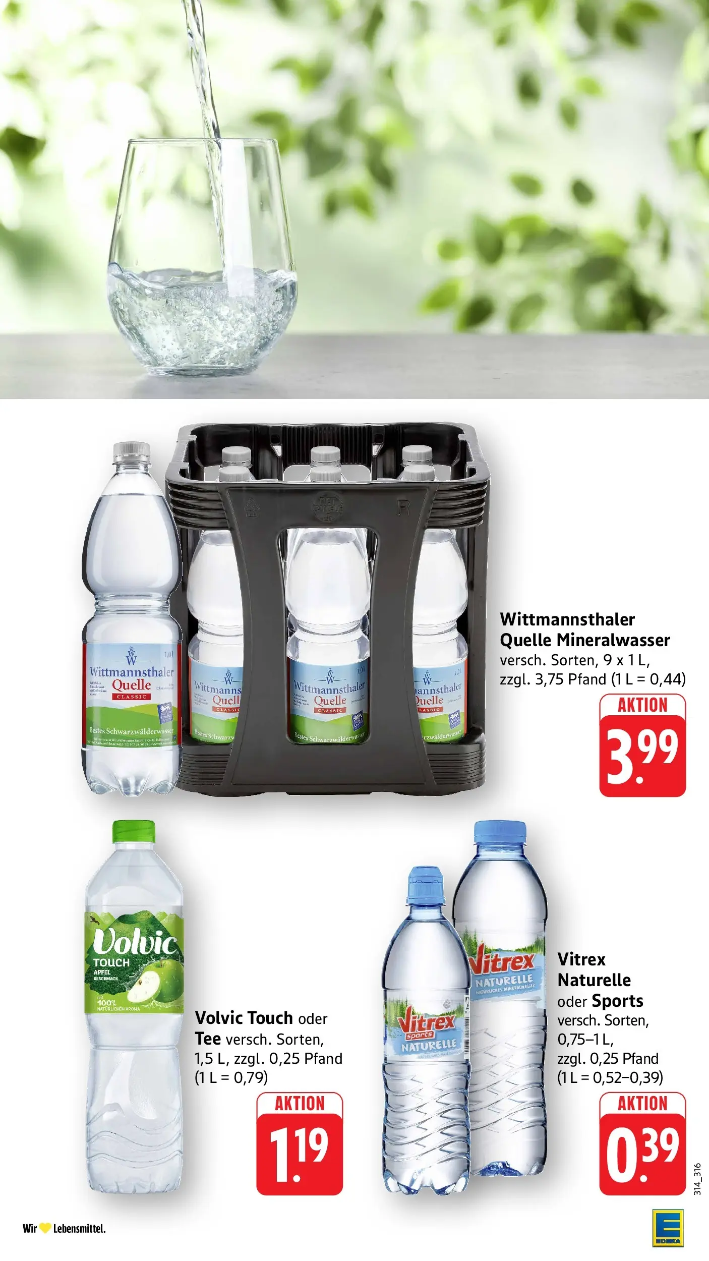 Angebote (ab 20.04.2026) zum Blättern | Seite: 34 | Produkte: Äpfel, Volvic touch, Tee, Volvic