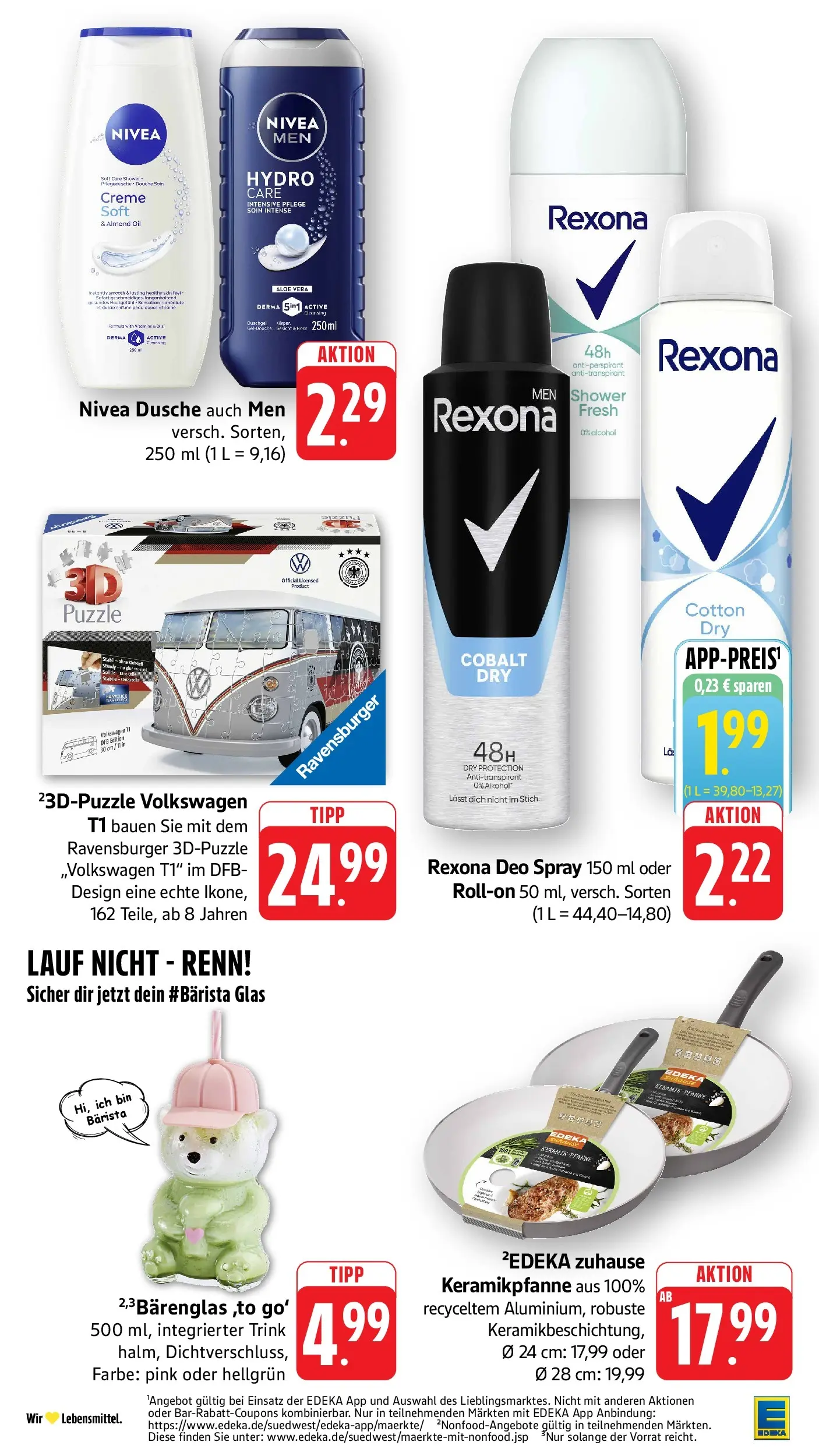 E center Prospekt Offenburg	 (ab 19.04.2026) zum Blättern | Seite: 46 | Produkte: Dusche, Creme, Duschgel, Antitranspirant