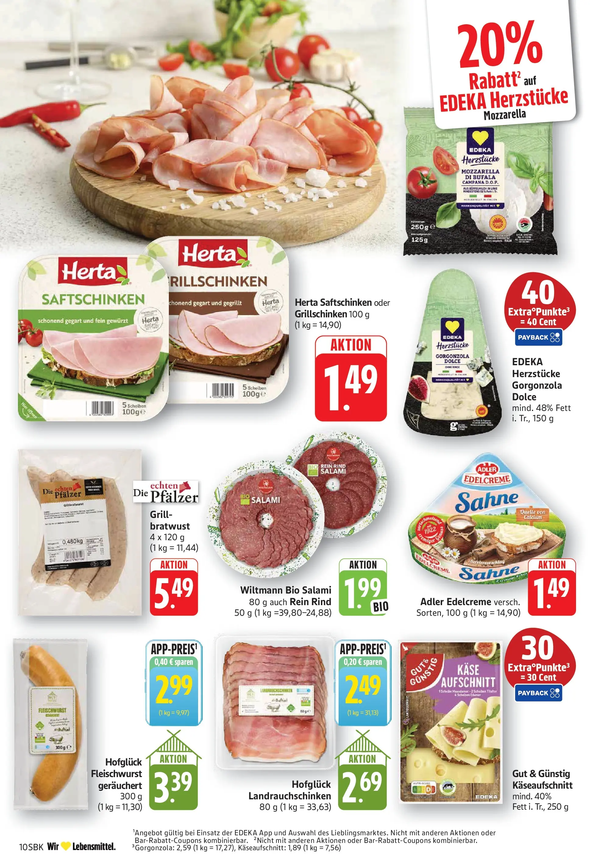 Angebote (ab 20.04.2026) zum Blättern | Seite: 18 | Produkte: Grill, Mozzarella, Salami, Sahne