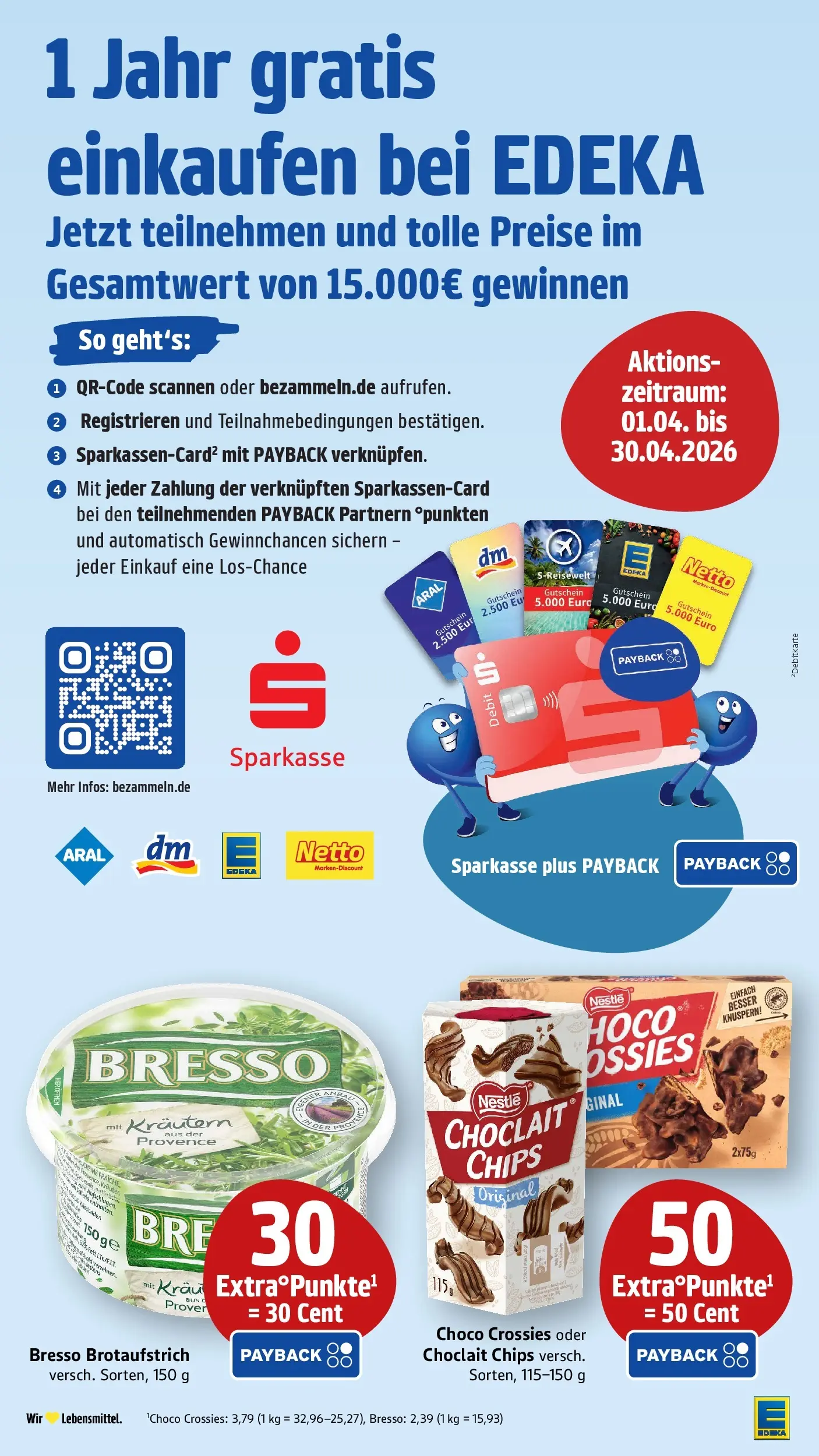 E center Prospekt Offenburg	 (ab 19.04.2026) zum Blättern | Seite: 48 | Produkte: Bresso, Chips