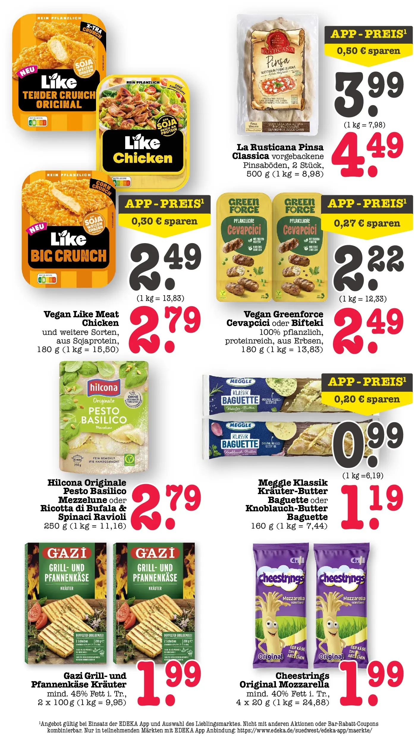 E center Prospekt Kuppenheim-Oberndorf	 (ab 20.04.2026) zum Blättern | Seite: 30 | Produkte: Grill, Käse, Cevapcici, Erbsen