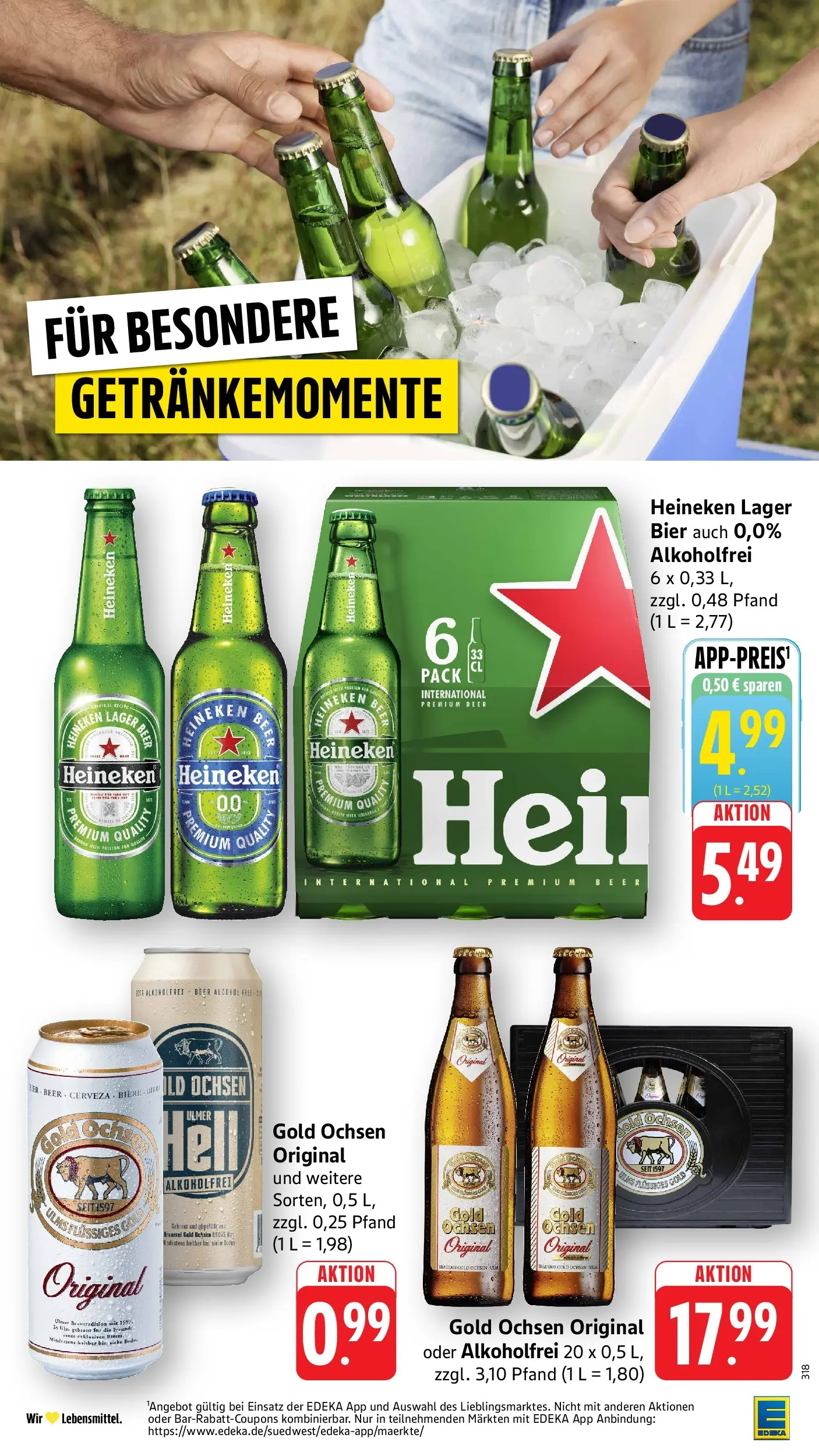Angebote (ab 20.04.2026) zum Blättern | Seite: 36 | Produkte: Bier, Heineken