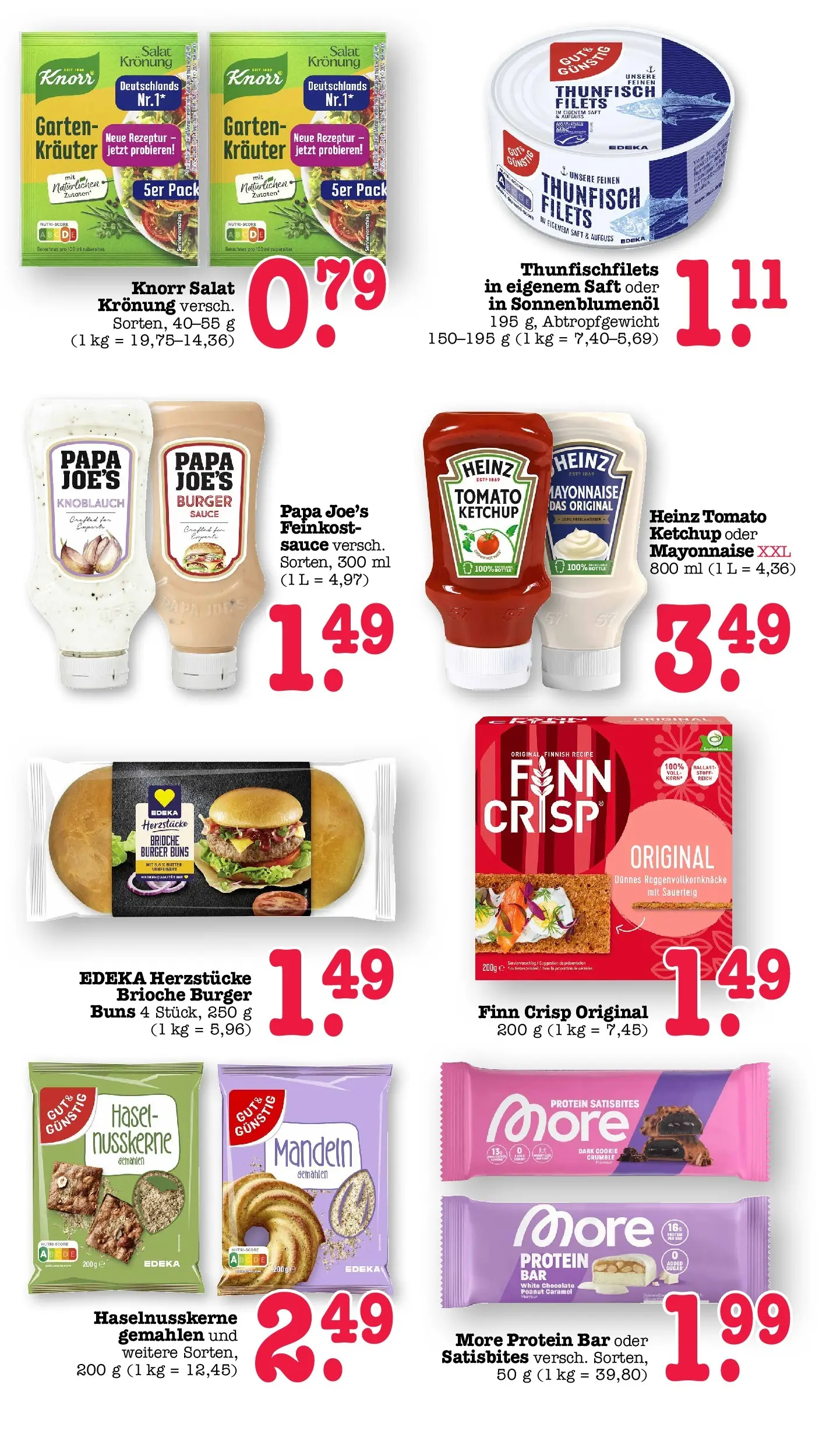 E center Prospekt Kuppenheim-Oberndorf	 (ab 20.04.2026) zum Blättern | Seite: 39 | Produkte: Mandeln, Knoblauch, Saft, Salat