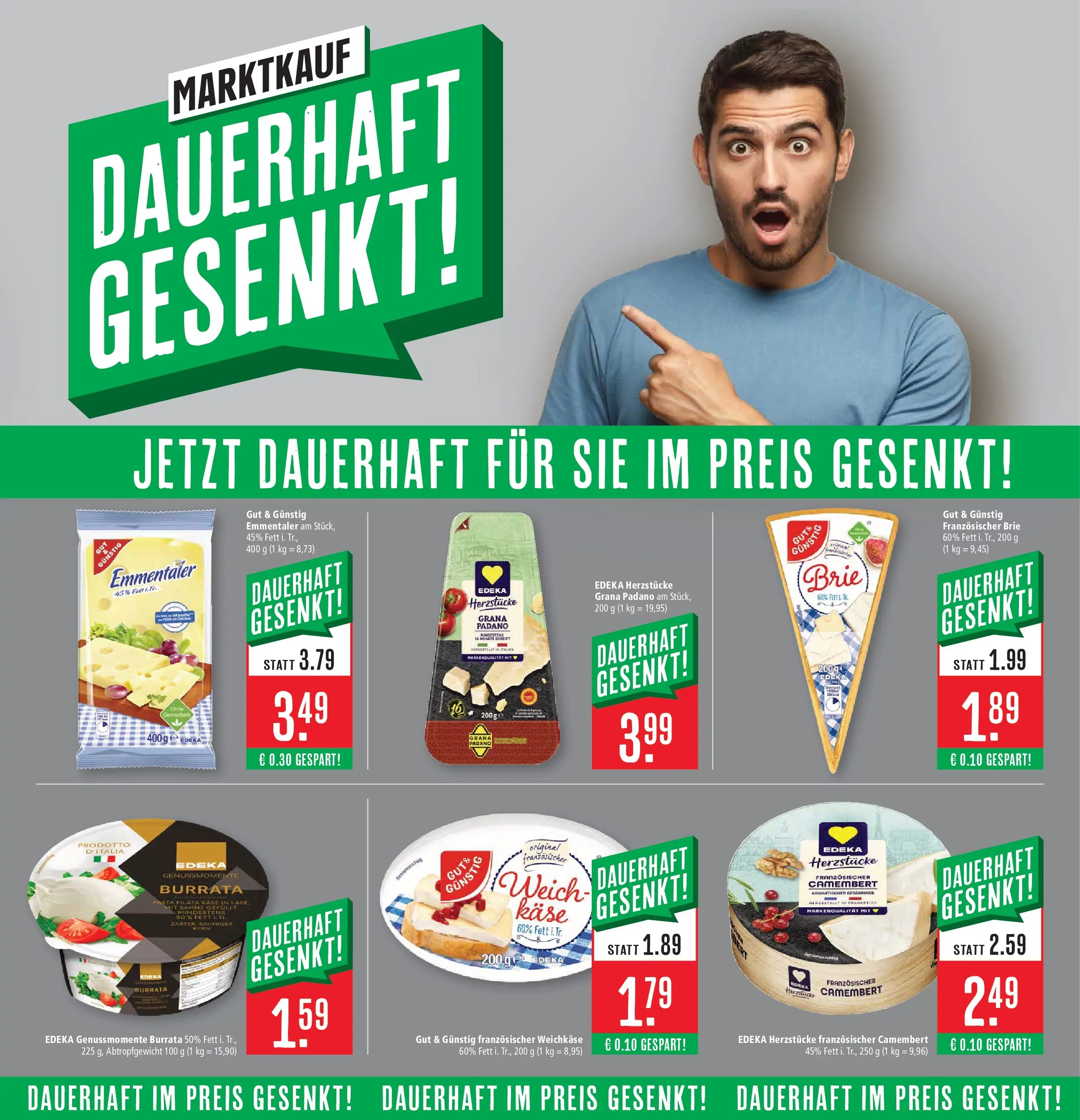 Marktkauf Prospekt Kirchheim	 (ab 20.04.2026) » Angebote online | Seite: 15 | Produkte: Käse, Burrata