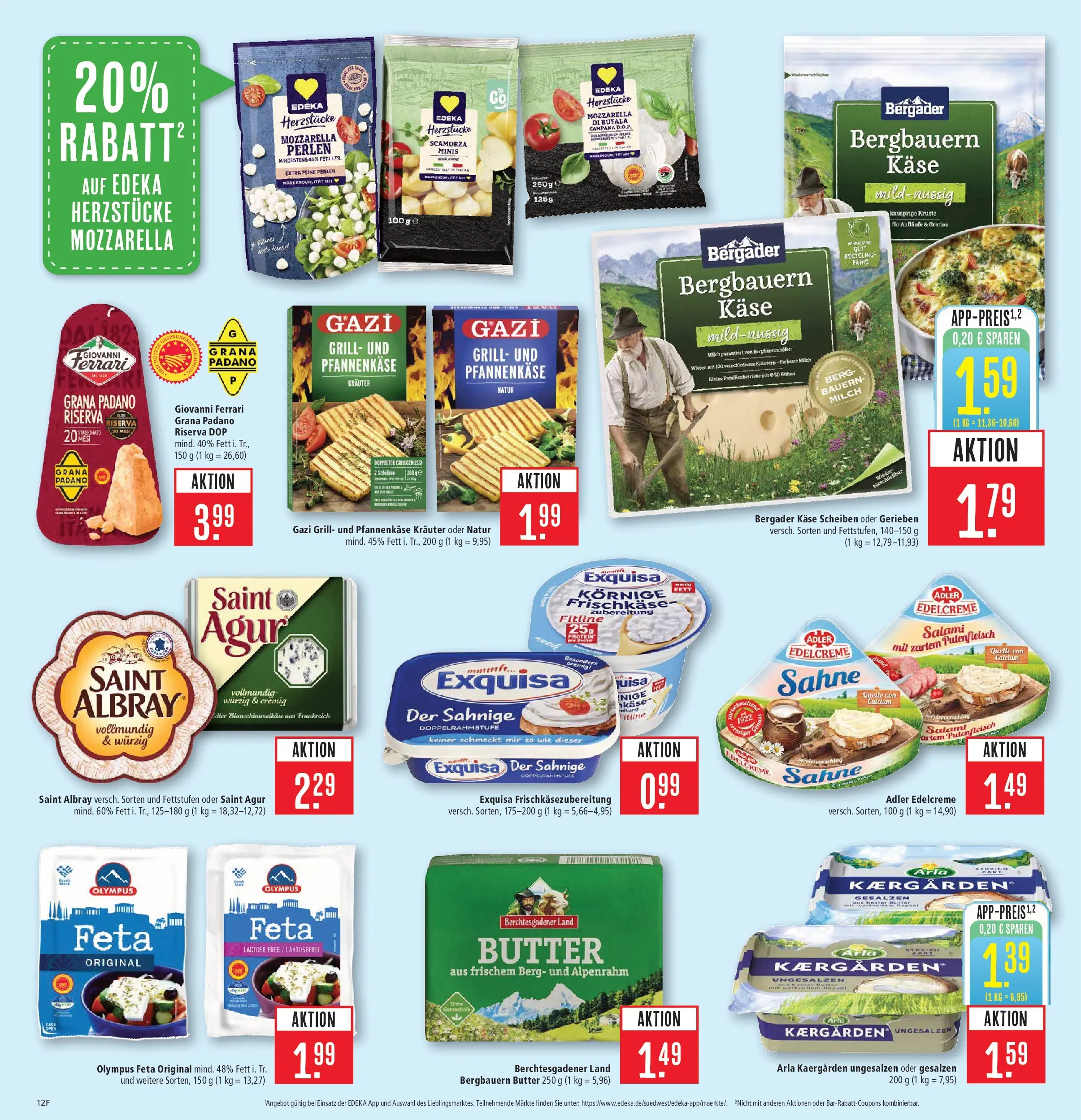 Marktkauf Prospekt Kirchheim	 (ab 20.04.2026) » Angebote online | Seite: 16 | Produkte: Grill, Feta, Butter, Salami