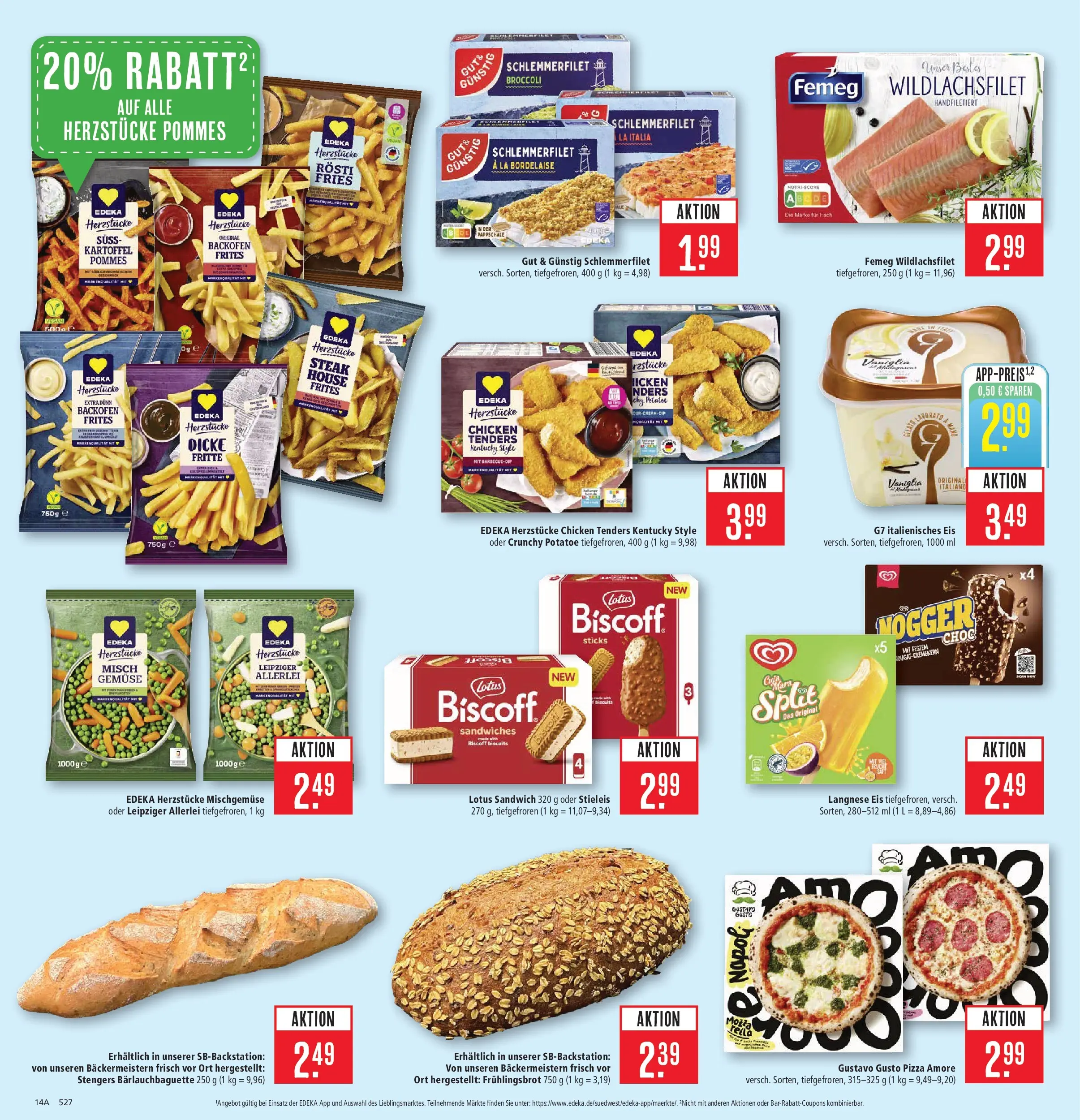Marktkauf Prospekt Aschaffenburg	 (ab 20.04.2026) » Angebote online | Seite: 18 | Produkte: Gustavo gusto, Pommes, Pommes frites, Steak