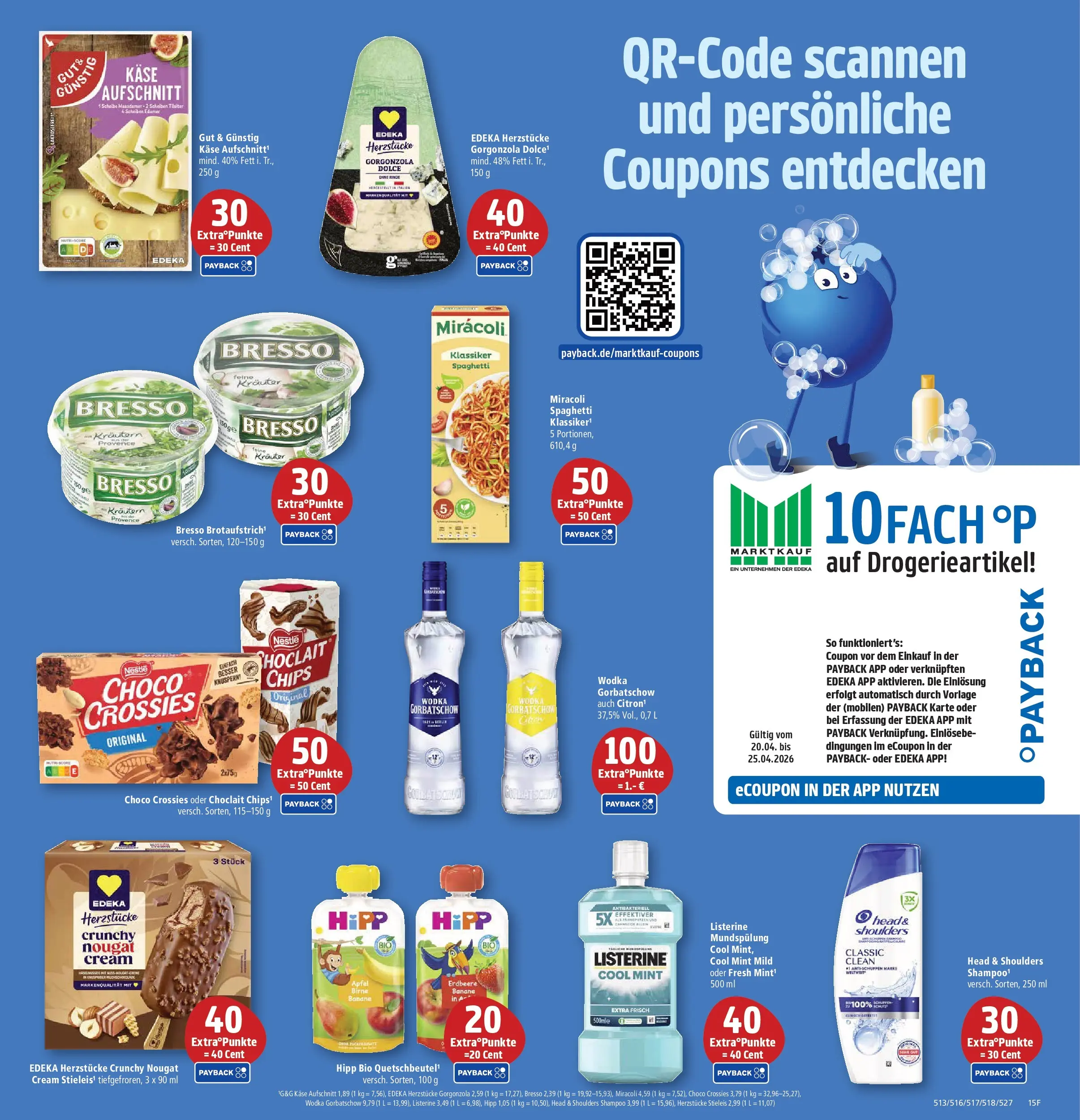 Marktkauf Prospekt Kirchheim	 (ab 20.04.2026) » Angebote online | Seite: 19 | Produkte: Head & shoulders, Bresso, Birne, Wodka