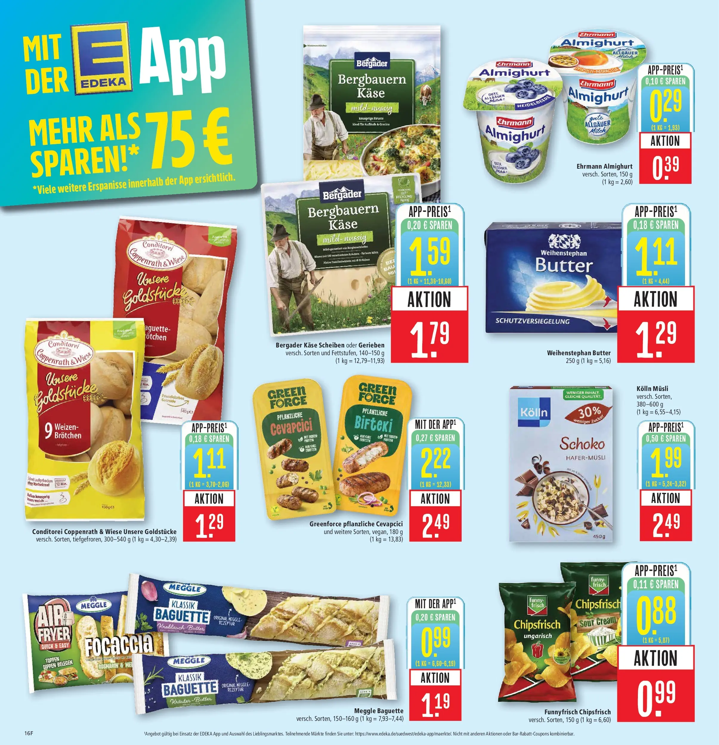 Marktkauf Prospekt Kirchheim	 (ab 20.04.2026) » Angebote online | Seite: 22 | Produkte: Musli, Kolln, Butter, Kräuterbutter