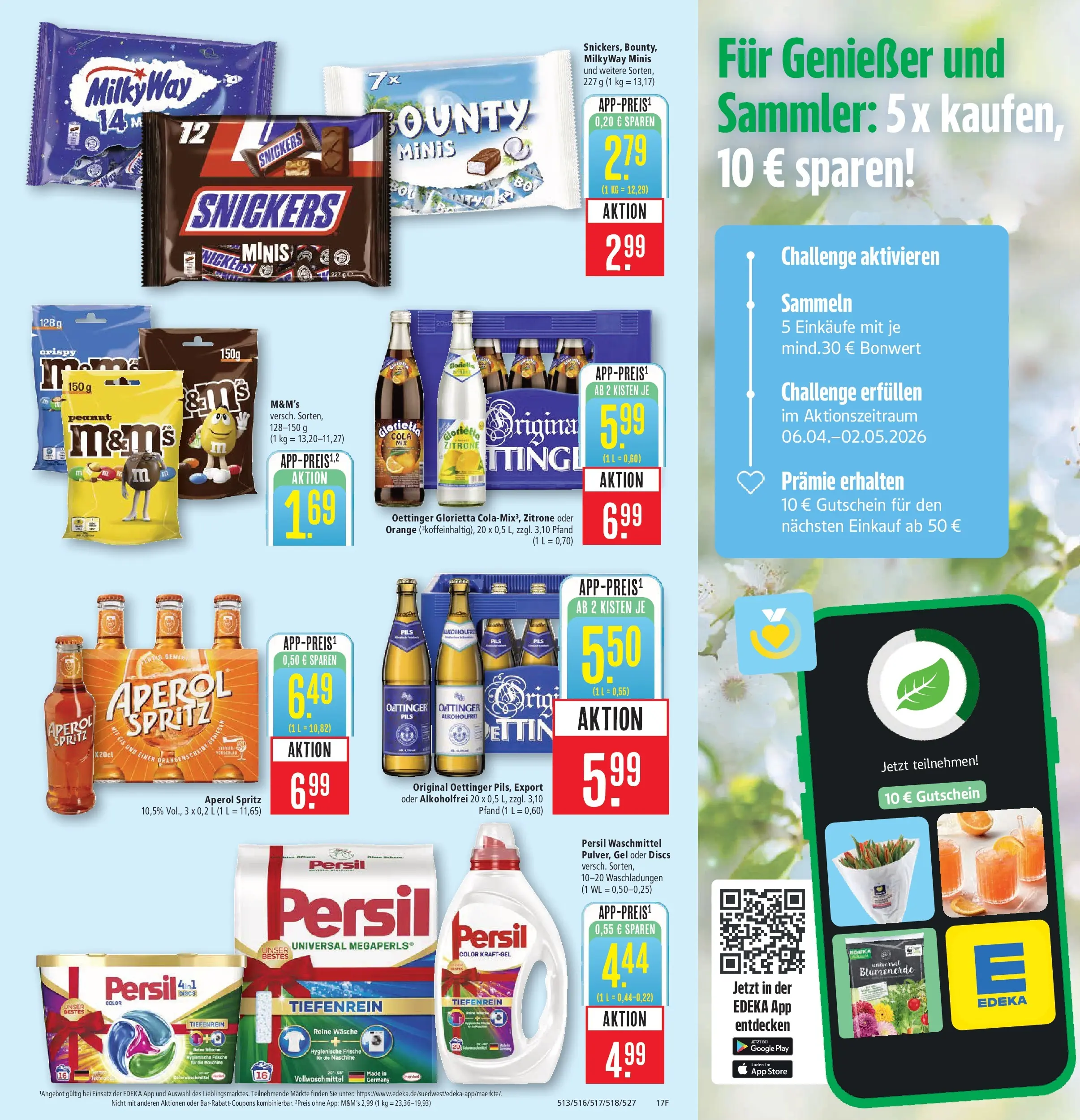 Marktkauf Prospekt Kirchheim	 (ab 20.04.2026) » Angebote online | Seite: 23 | Produkte: Pils, Zitrone, Aperol, Persil