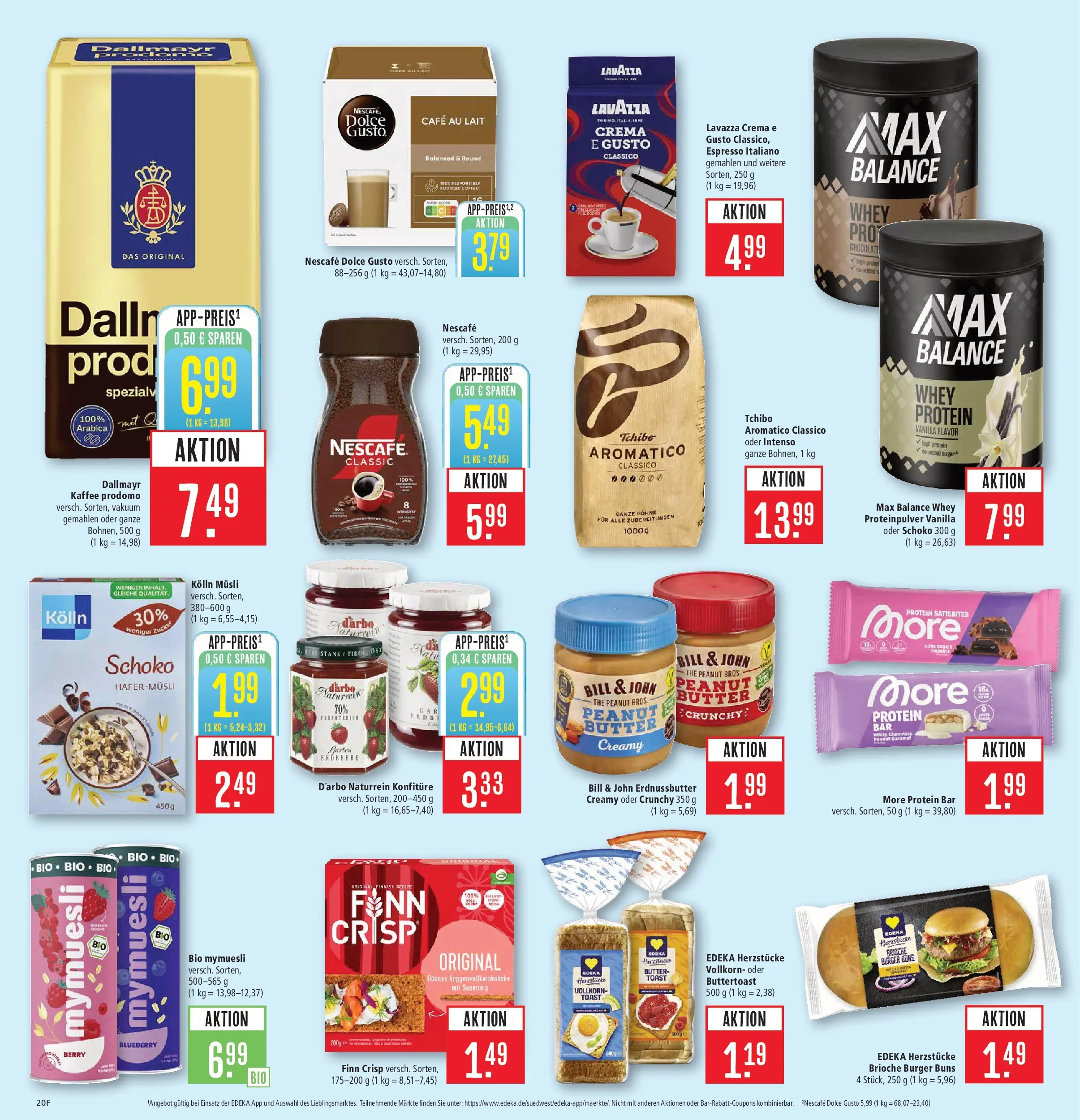 Marktkauf Prospekt Kirchheim	 (ab 20.04.2026) » Angebote online | Seite: 26 | Produkte: Nescafe, Kaffee, Burger, Dallmayr