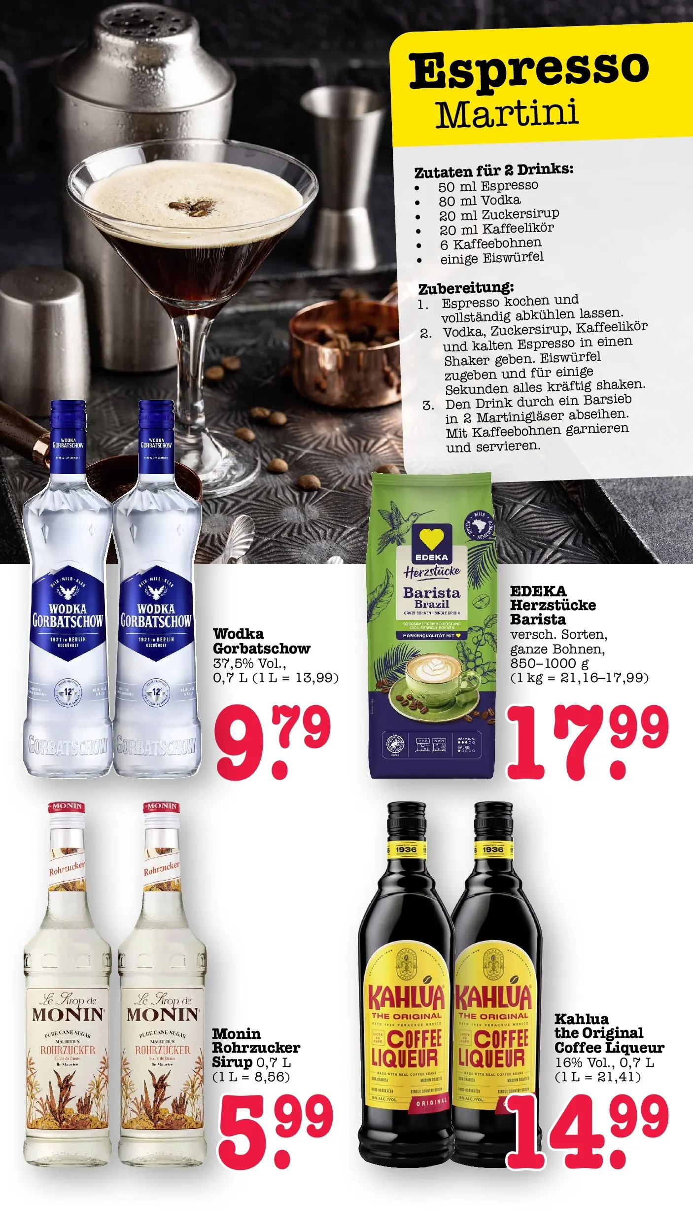 E center Prospekt Kuppenheim-Oberndorf	 (ab 20.04.2026) zum Blättern | Seite: 52 | Produkte: Martini, Wodka gorbatschow, Vodka, Wodka