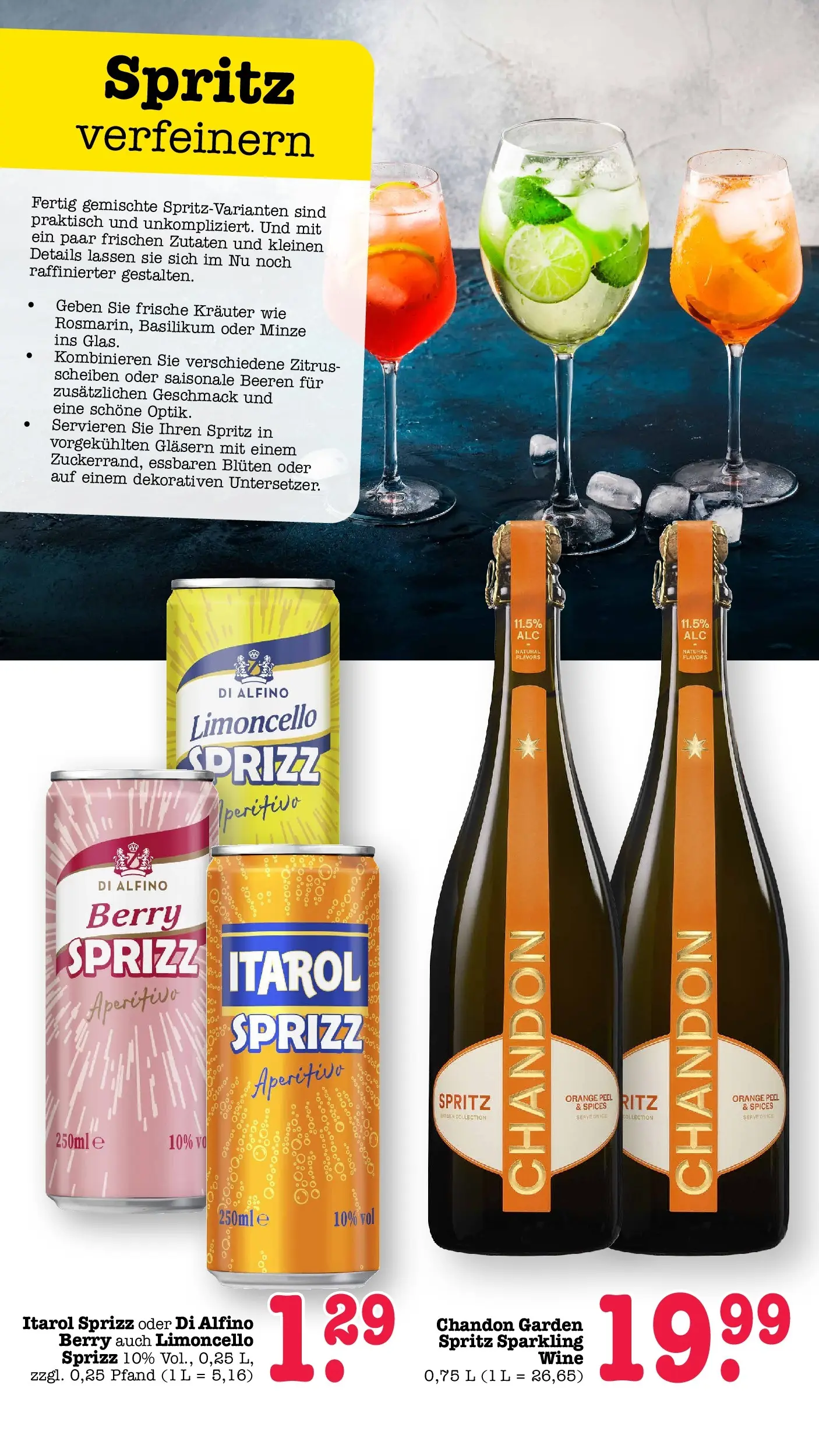 E center Prospekt Kuppenheim-Oberndorf	 (ab 20.04.2026) zum Blättern | Seite: 55 | Produkte: Limoncello