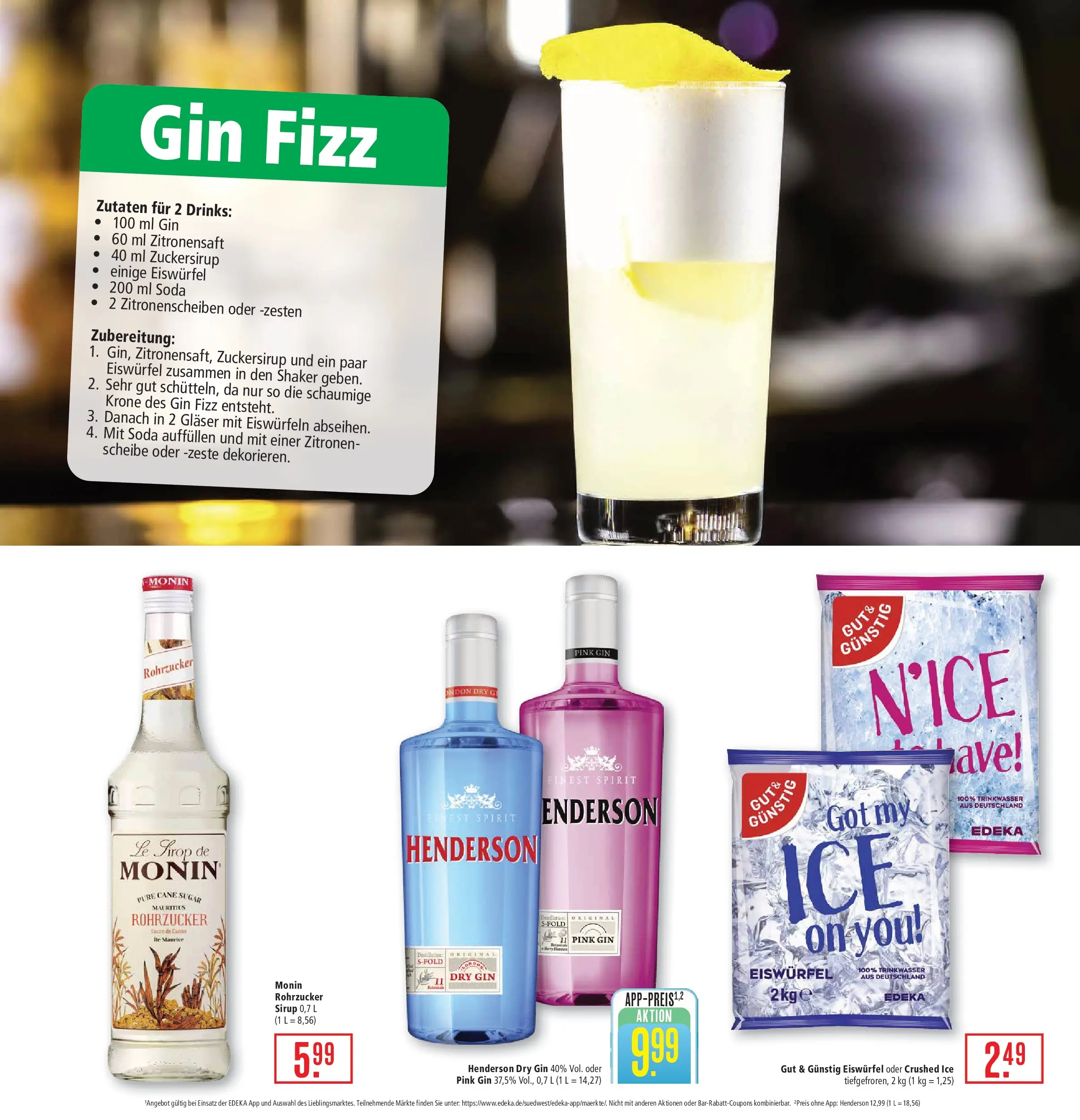 Marktkauf Prospekt Kirchheim	 (ab 20.04.2026) » Angebote online | Seite: 30 | Produkte: Sirup, Gin, Zitronen