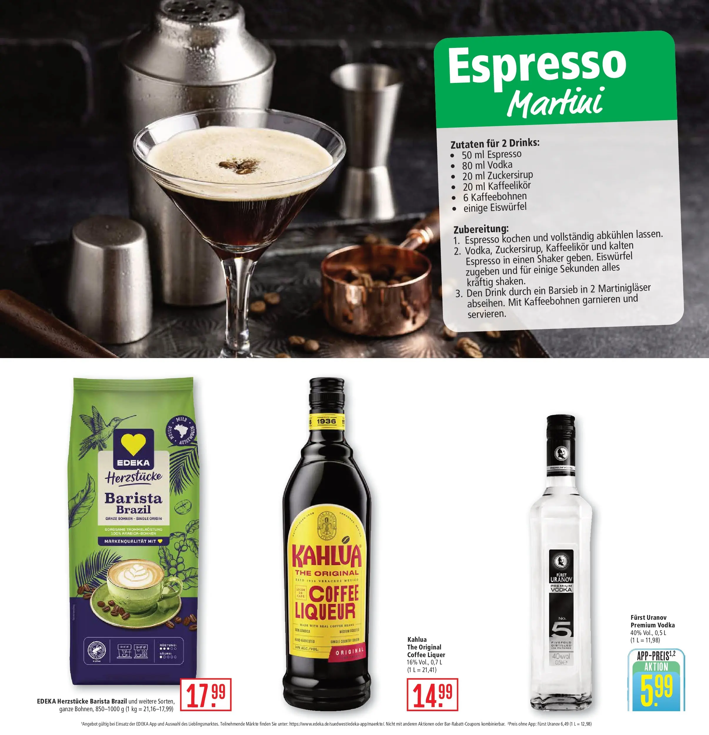 Marktkauf Prospekt Kirchheim	 (ab 20.04.2026) » Angebote online | Seite: 31 | Produkte: Martini, Vodka