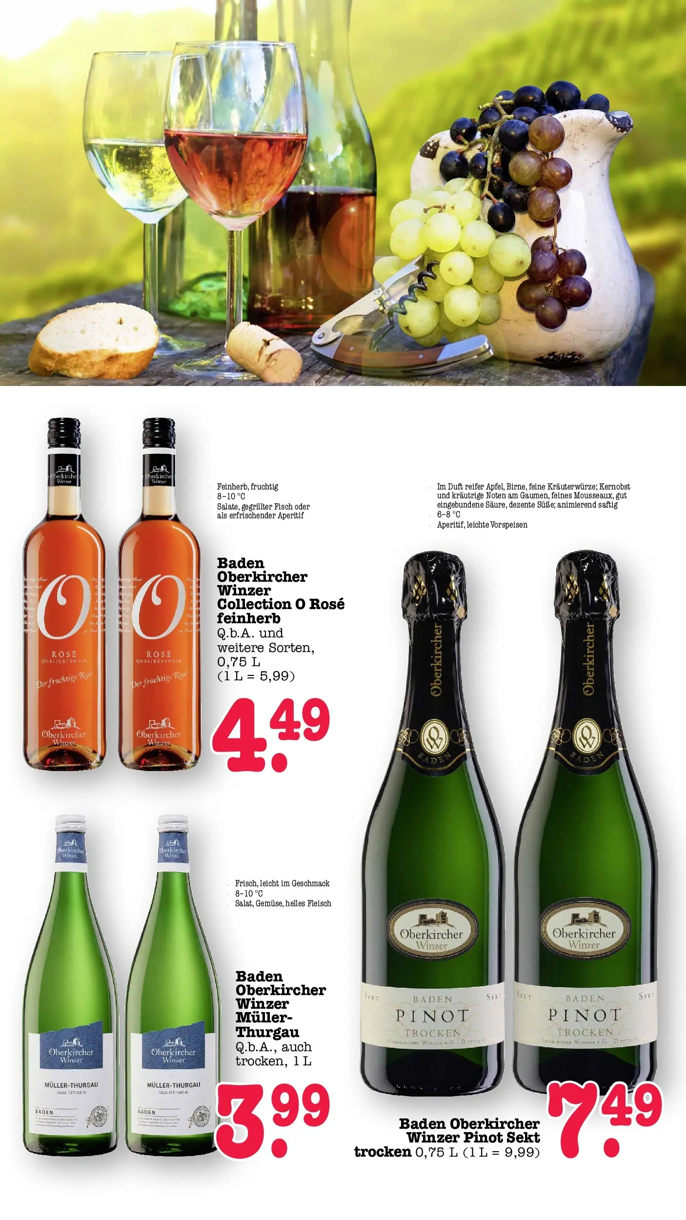 E center Prospekt Kuppenheim-Oberndorf	 (ab 20.04.2026) zum Blättern | Seite: 58 | Produkte: Sekt, Duft, Fisch, Fleisch