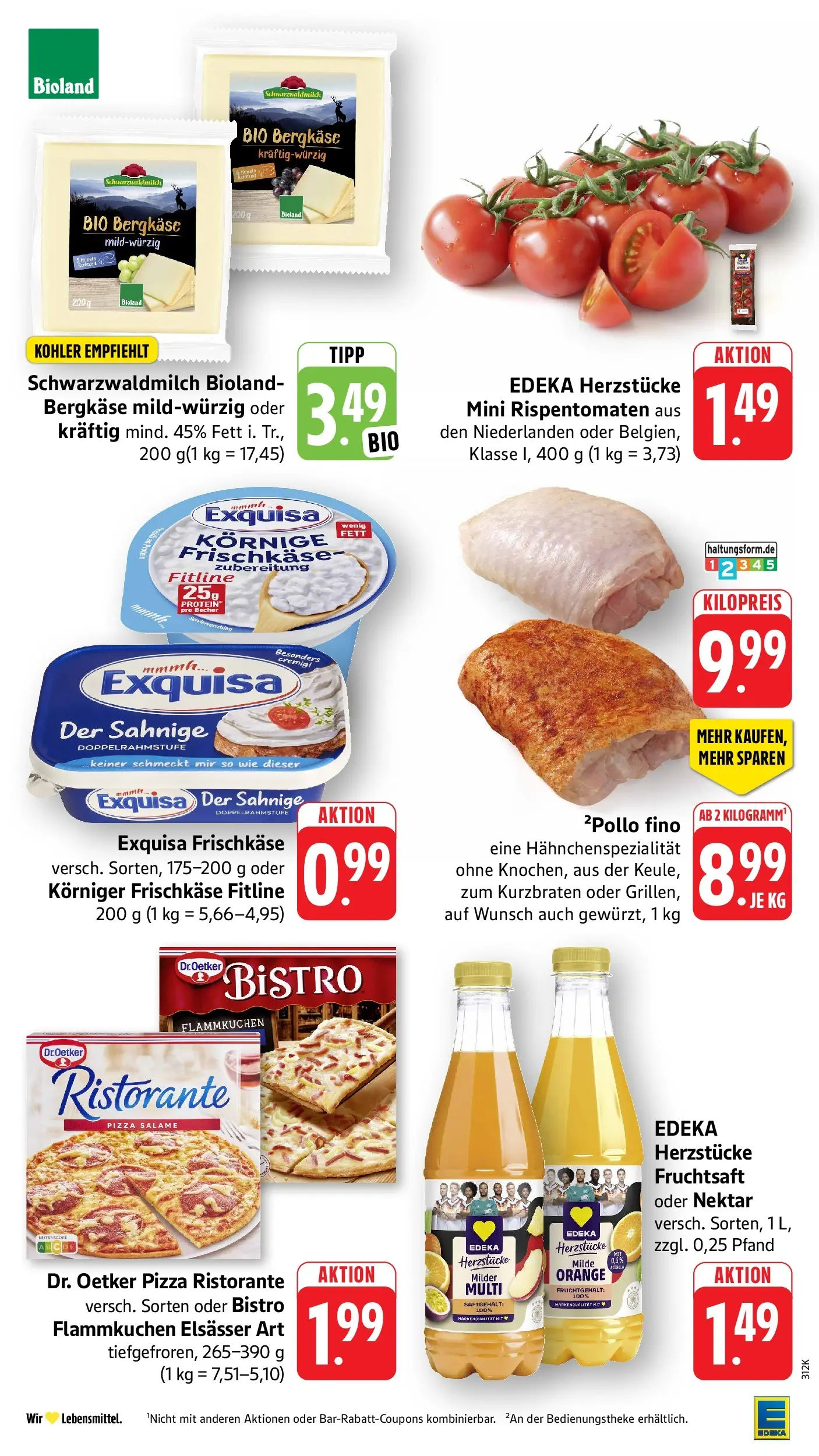 Angebote (ab 20.04.2026) zum Blättern | Seite: 2 | Produkte: Ristorante, Exquisa frischkase, Exquisa, Frischkase