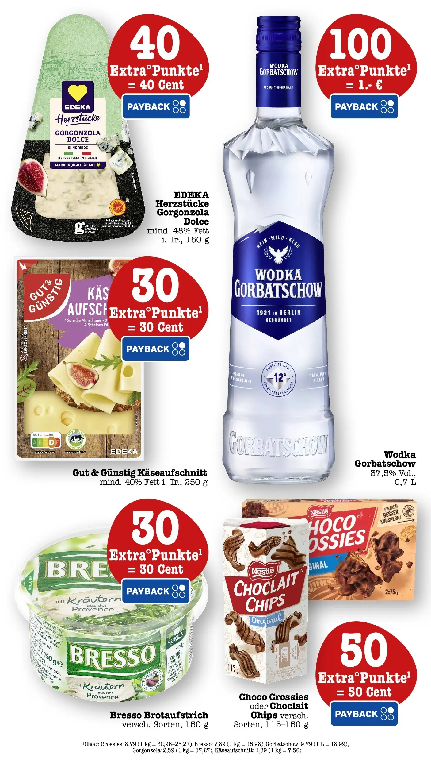 E center Prospekt Kuppenheim-Oberndorf	 (ab 20.04.2026) zum Blättern | Seite: 78 | Produkte: Bresso, Wodka gorbatschow, Chips, Wodka