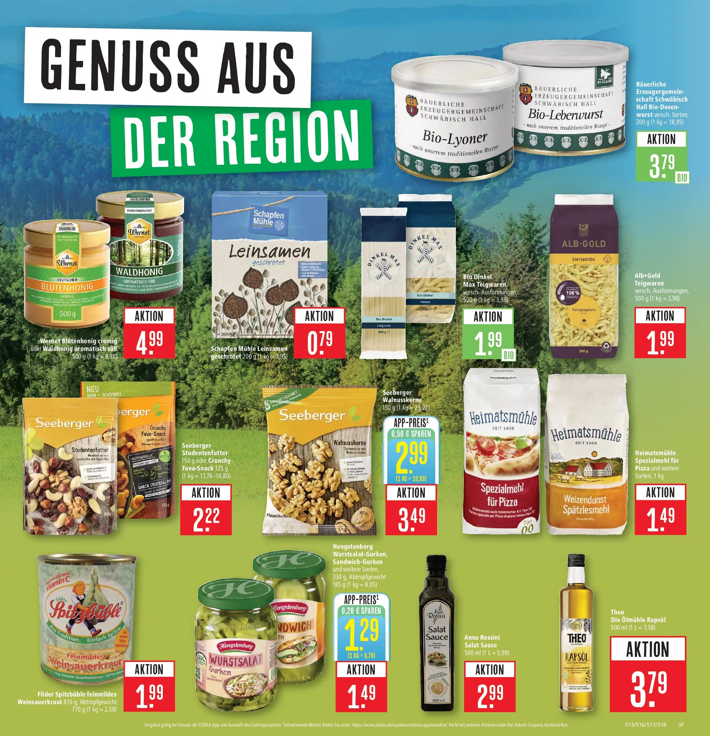 Marktkauf Prospekt Kirchheim	 (ab 20.04.2026) » Angebote online | Seite: 5 | Produkte: Mühle, Rapsöl, Wurst, Salat