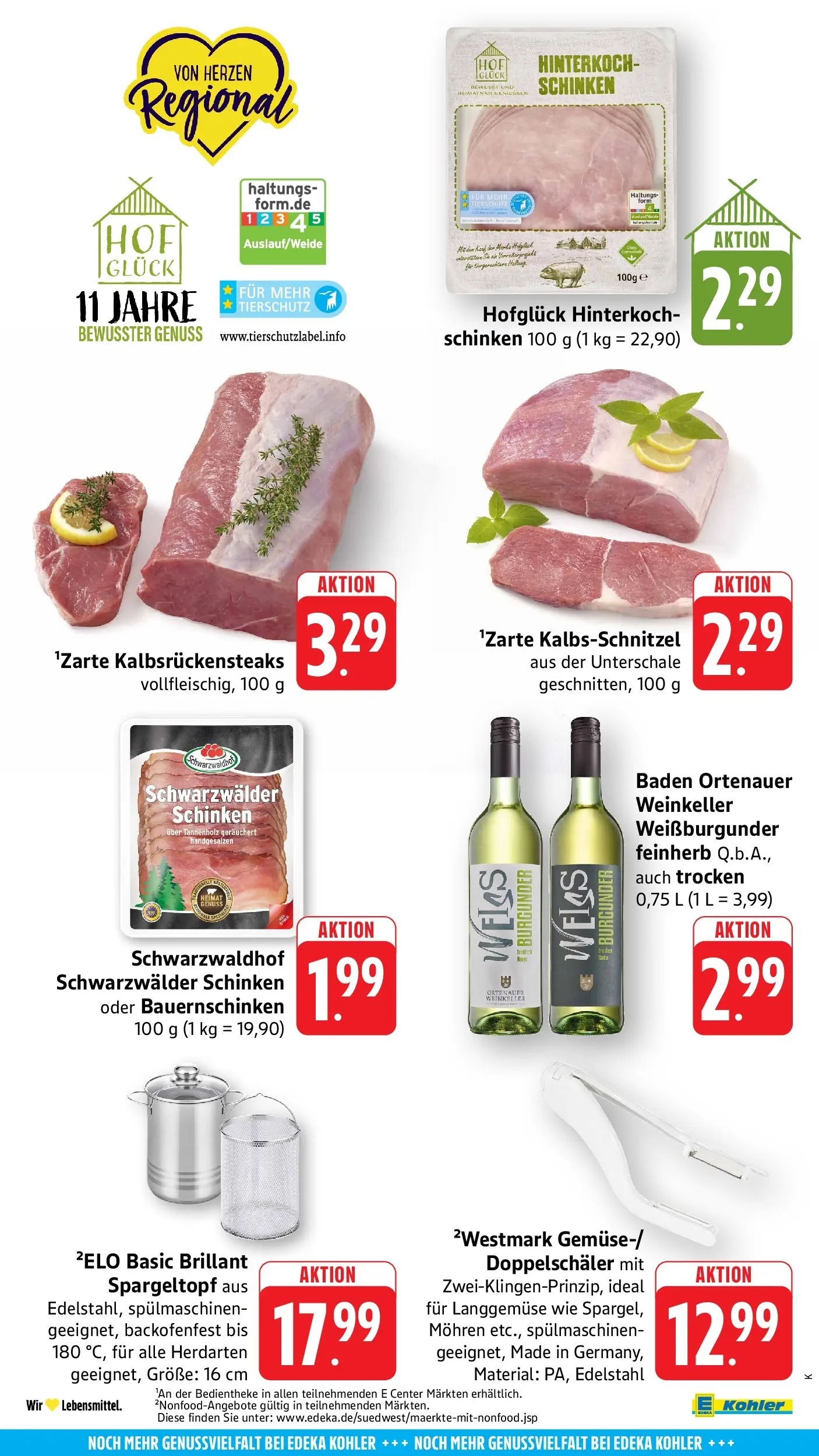 Angebote (ab 20.04.2026) zum Blättern | Seite: 55 | Produkte: Mohren, Schinken