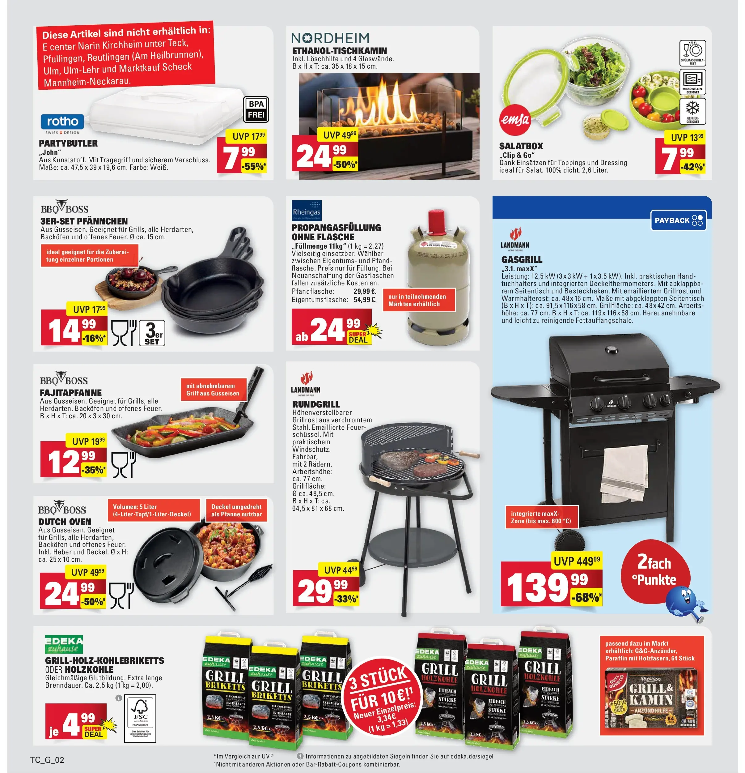Marktkauf Prospekt Kirchheim	 (ab 20.04.2026) » Angebote online | Seite: 40 | Produkte: Grill, Kamin, Dressing, Backofen