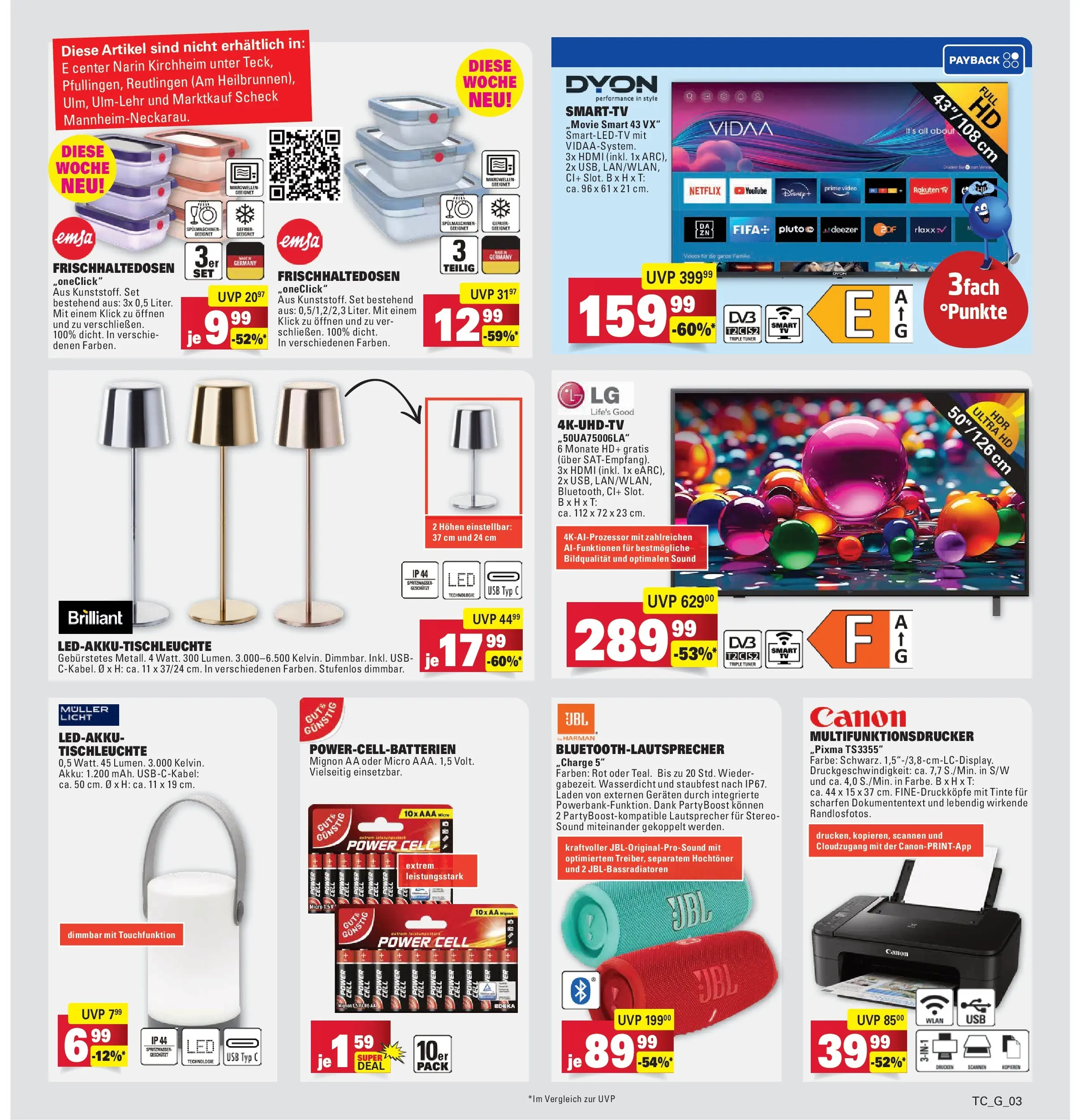 Marktkauf Prospekt Kirchheim	 (ab 20.04.2026) » Angebote online | Seite: 41 | Produkte: Lautsprecher, USB