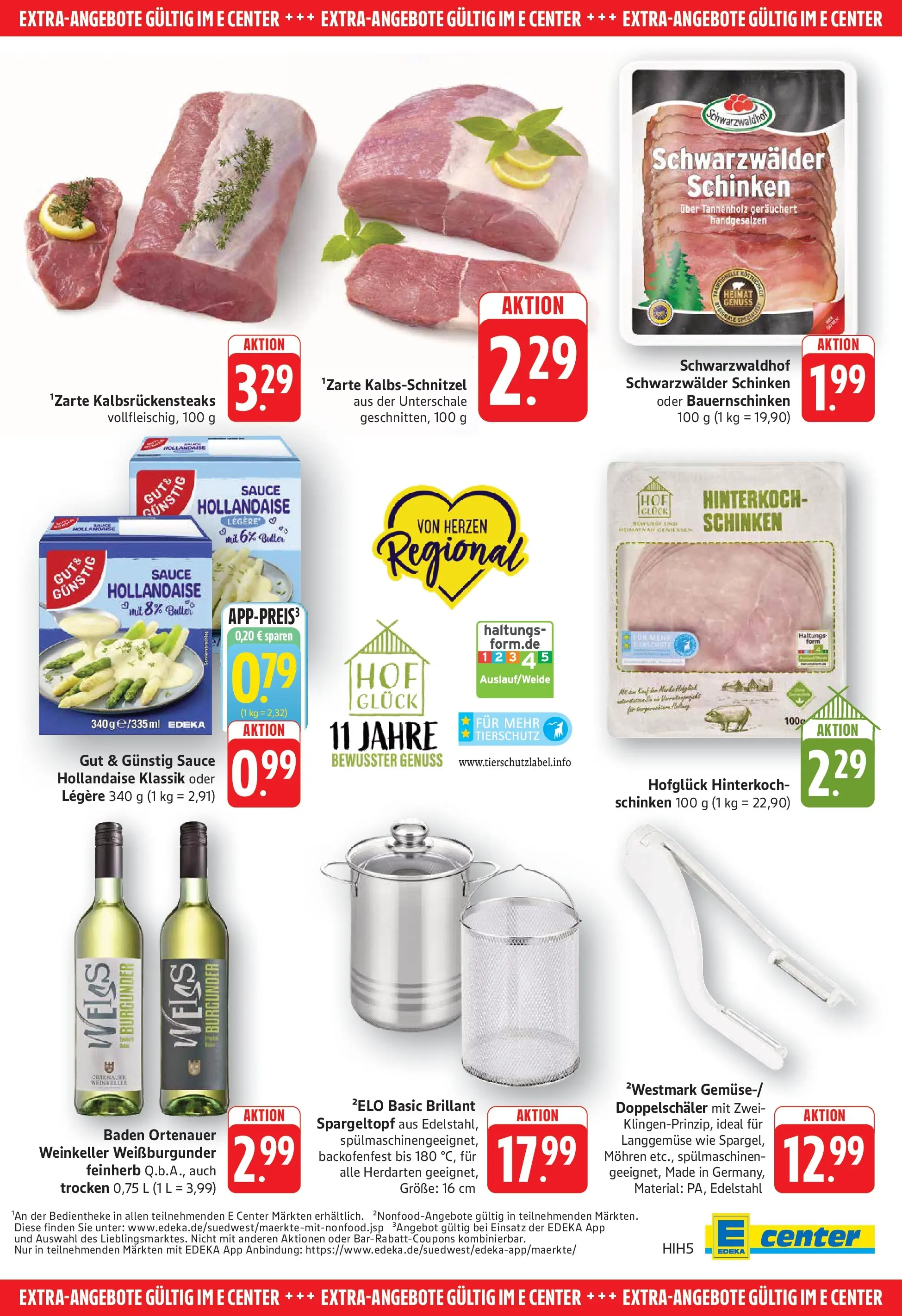 Angebote (ab 20.04.2026) zum Blättern | Seite: 29 | Produkte: Butter, Mohren, Schinken