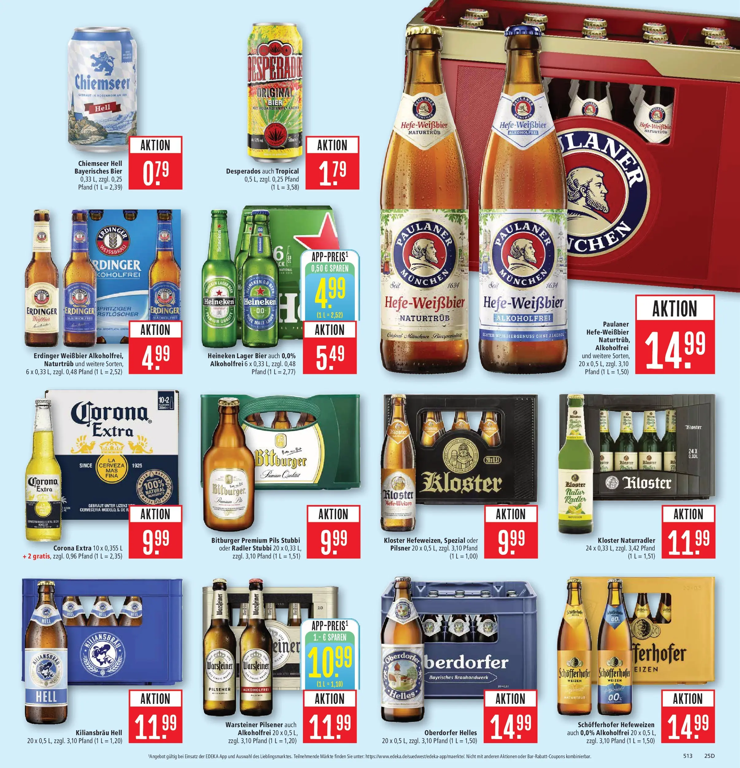 Marktkauf Prospekt Weil Am Rhein	 (ab 20.04.2026) » Angebote online | Seite: 35 | Produkte: Bitburger, Pils, Radler, Warsteiner