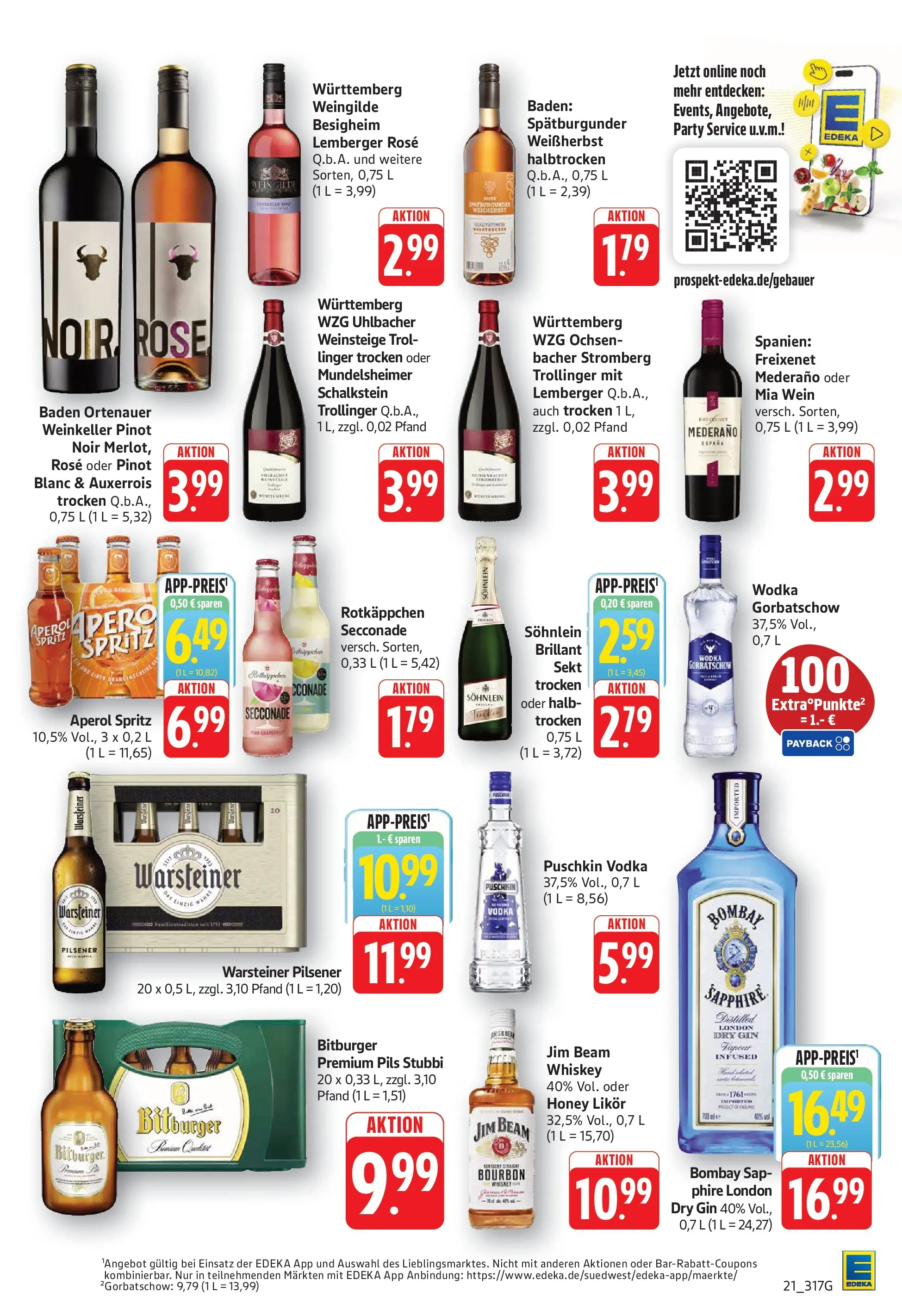 Angebote (ab 20.04.2026) zum Blättern | Seite: 21 | Produkte: Bitburger, Pils, Rotkäppchen, Vodka