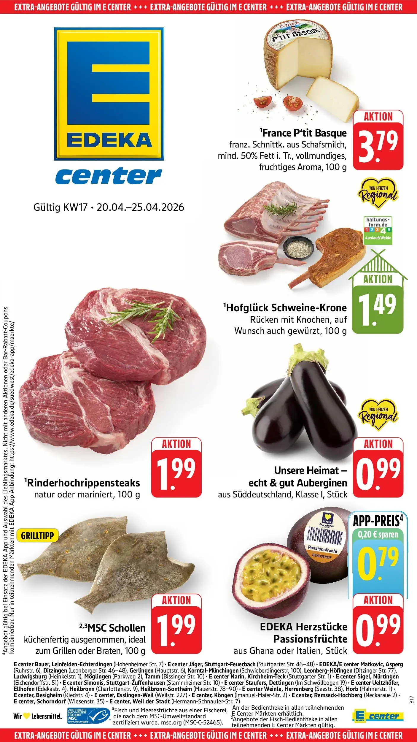 Angebote (ab 20.04.2026) zum Blättern | Seite: 51 | Produkte: Fisch, Meeresfrüchte