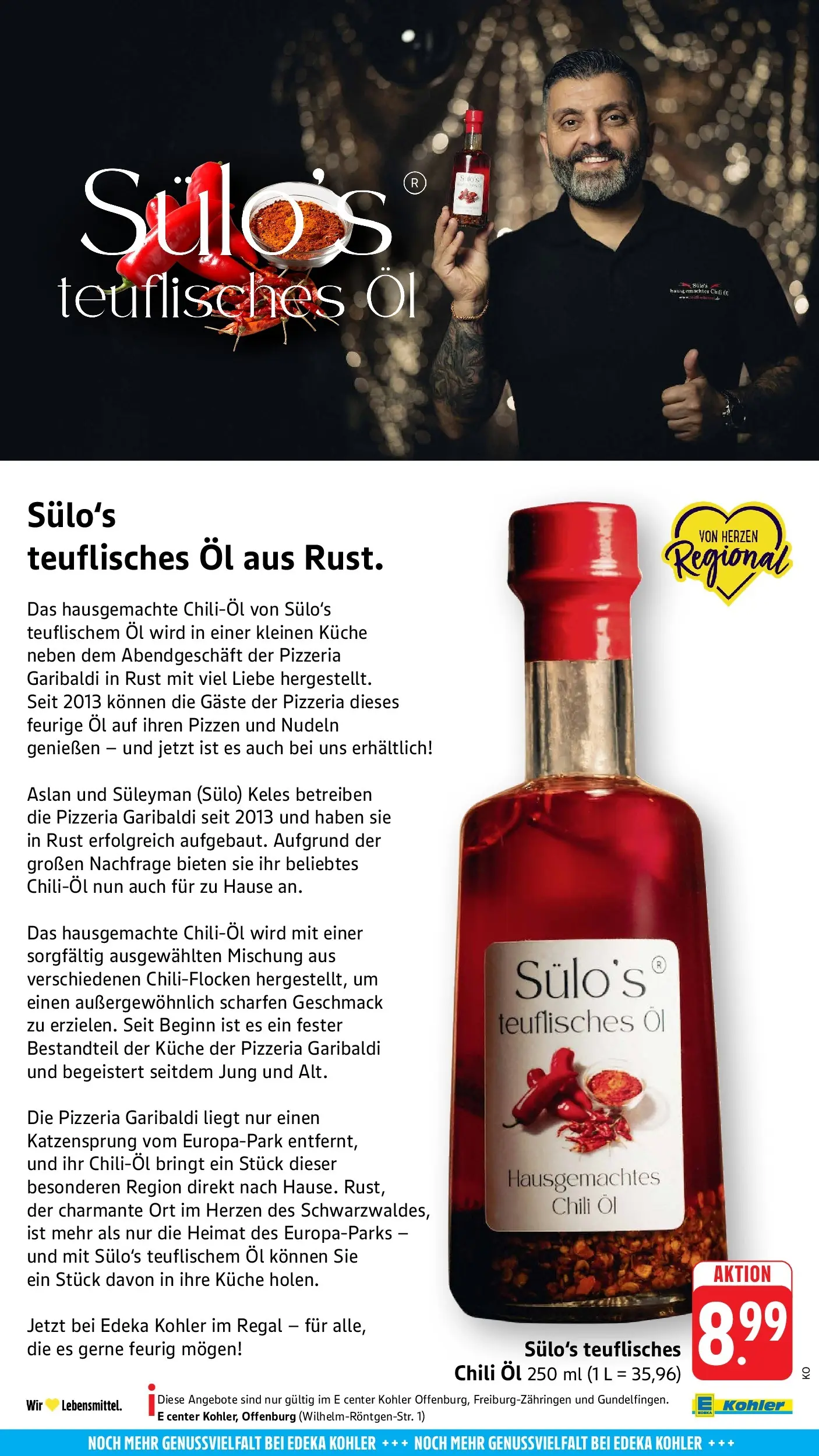 E center Prospekt Offenburg	 (ab 19.04.2026) zum Blättern | Seite: 64 | Produkte: Öl, Regal, Küche, Chili