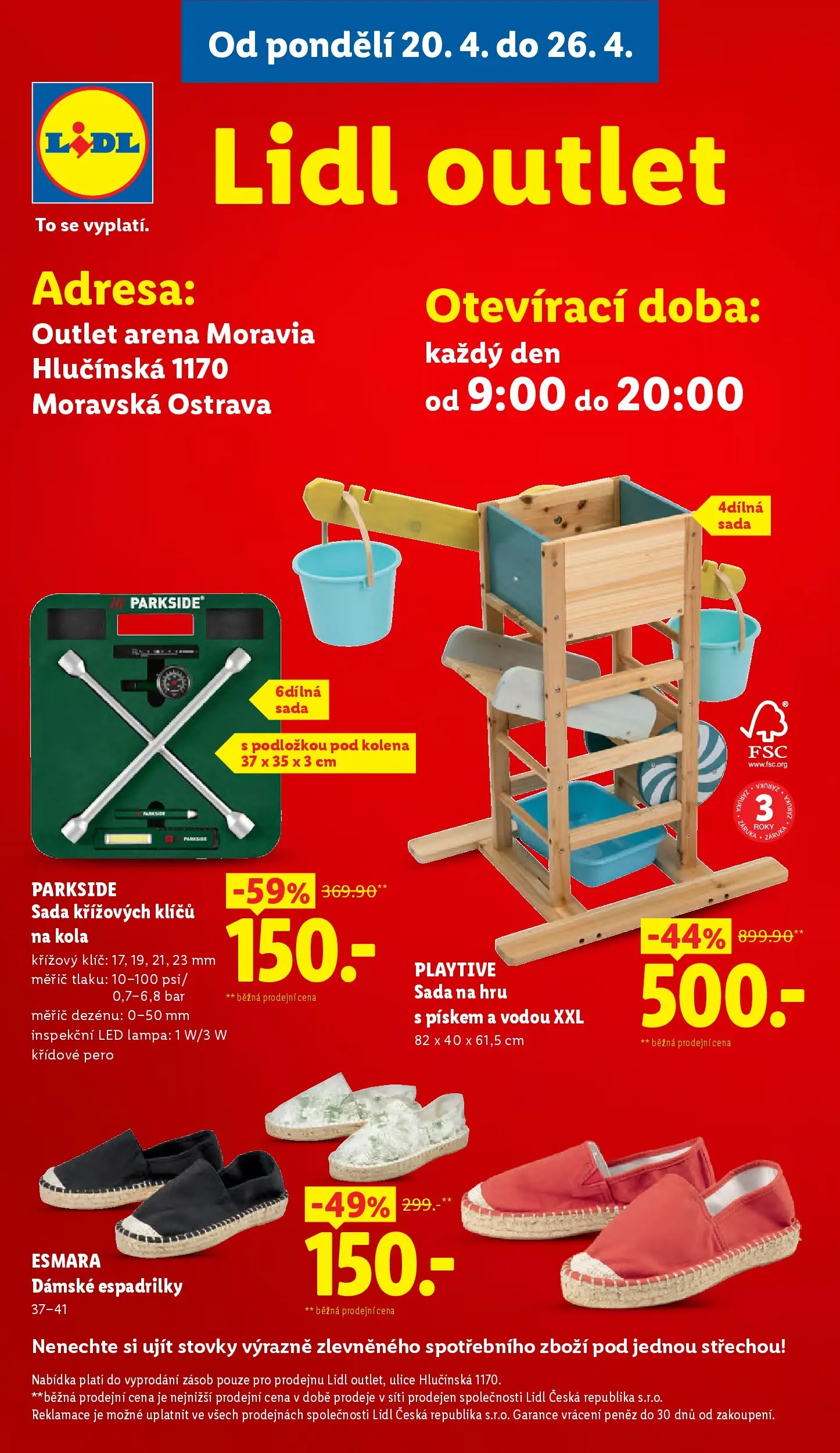 Lidl leták od 19.04.2026 - Nový akční leták | Strana: 38 | Produkty: LED lampa, Espadrilky, Kola, LED